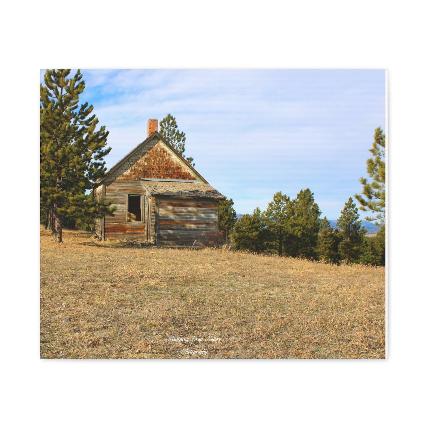 Old Ranch Building Matte Canvas, Stretched, 1.25"