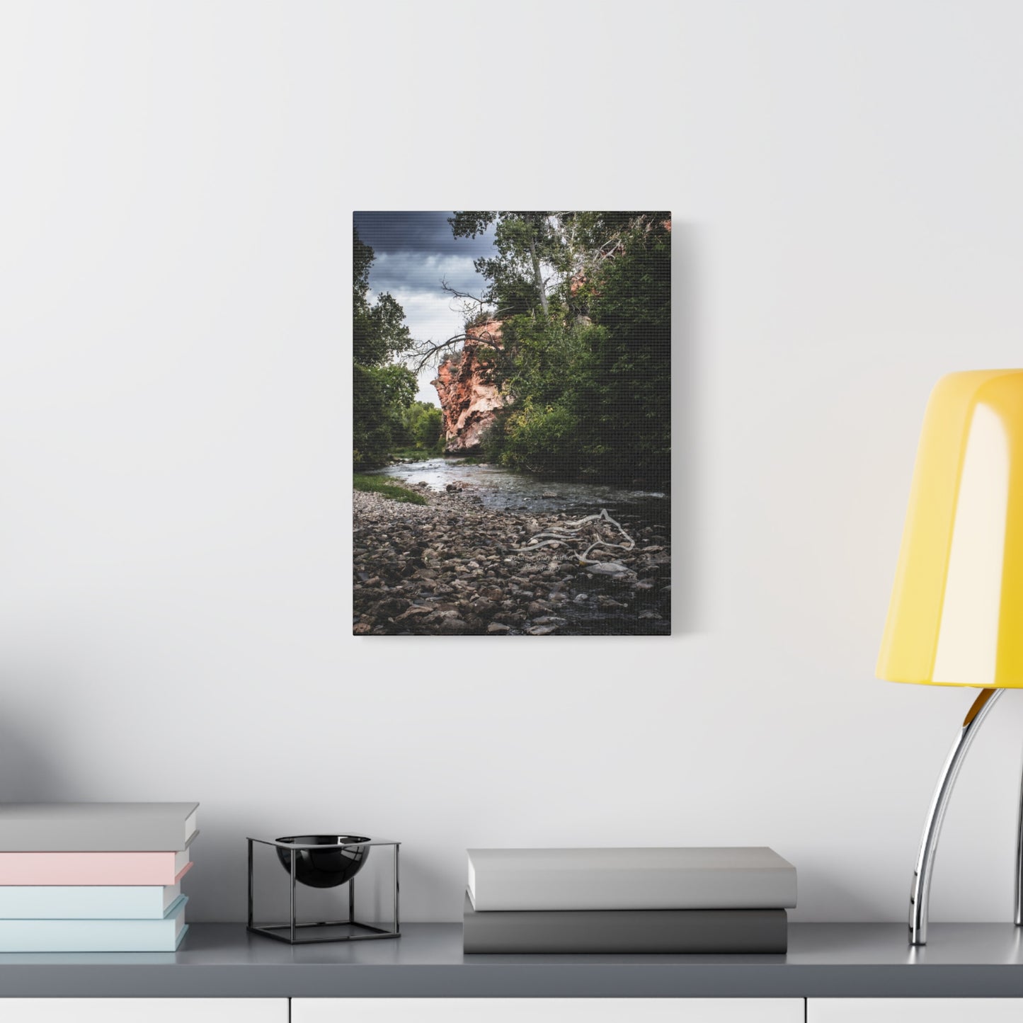 Storm Cloudes near Ayres Natural Bridge Canvas