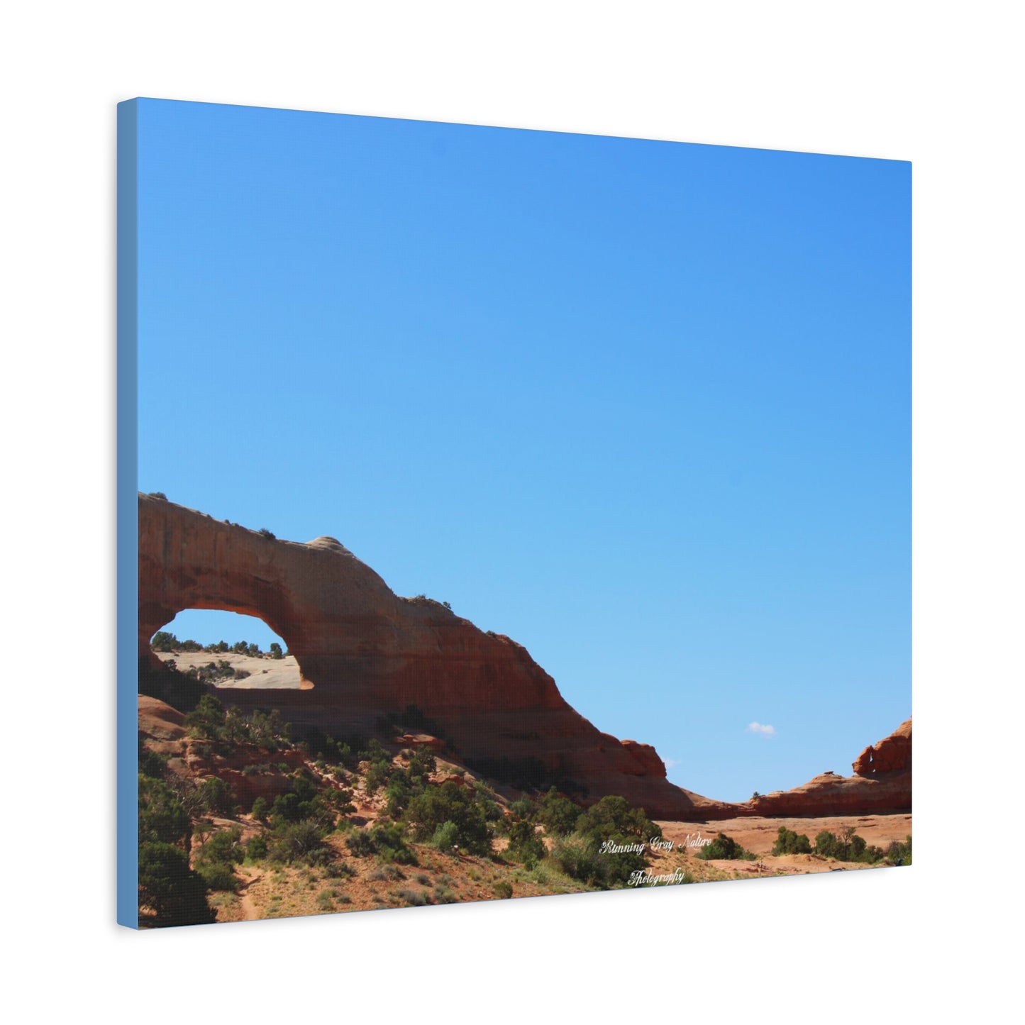 Hole in the Wall & Wilson Arch Utah Matte Canvas, Stretched, 1.25"