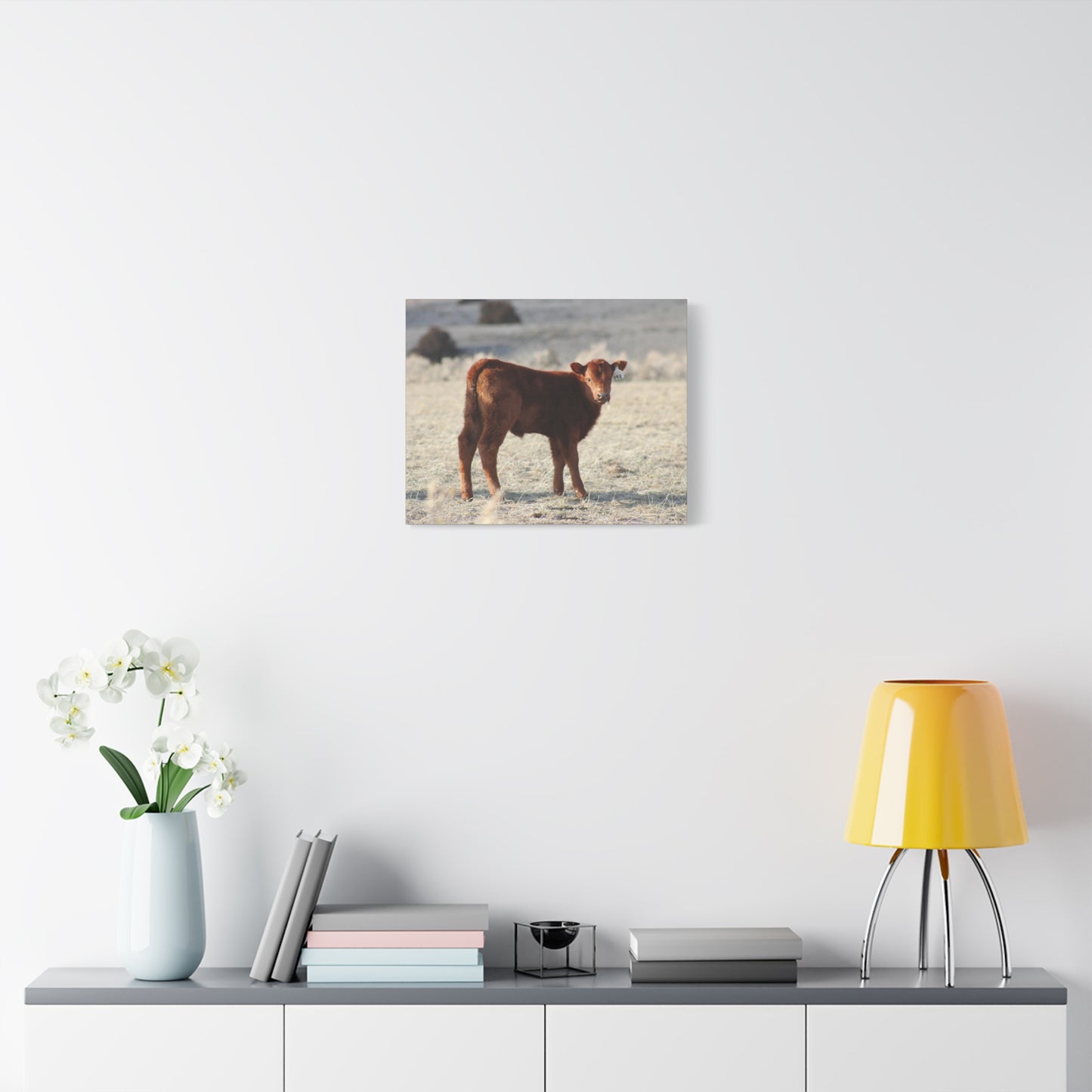 Baby Calf 198 Matte Canvas, Stretched, 1.25"