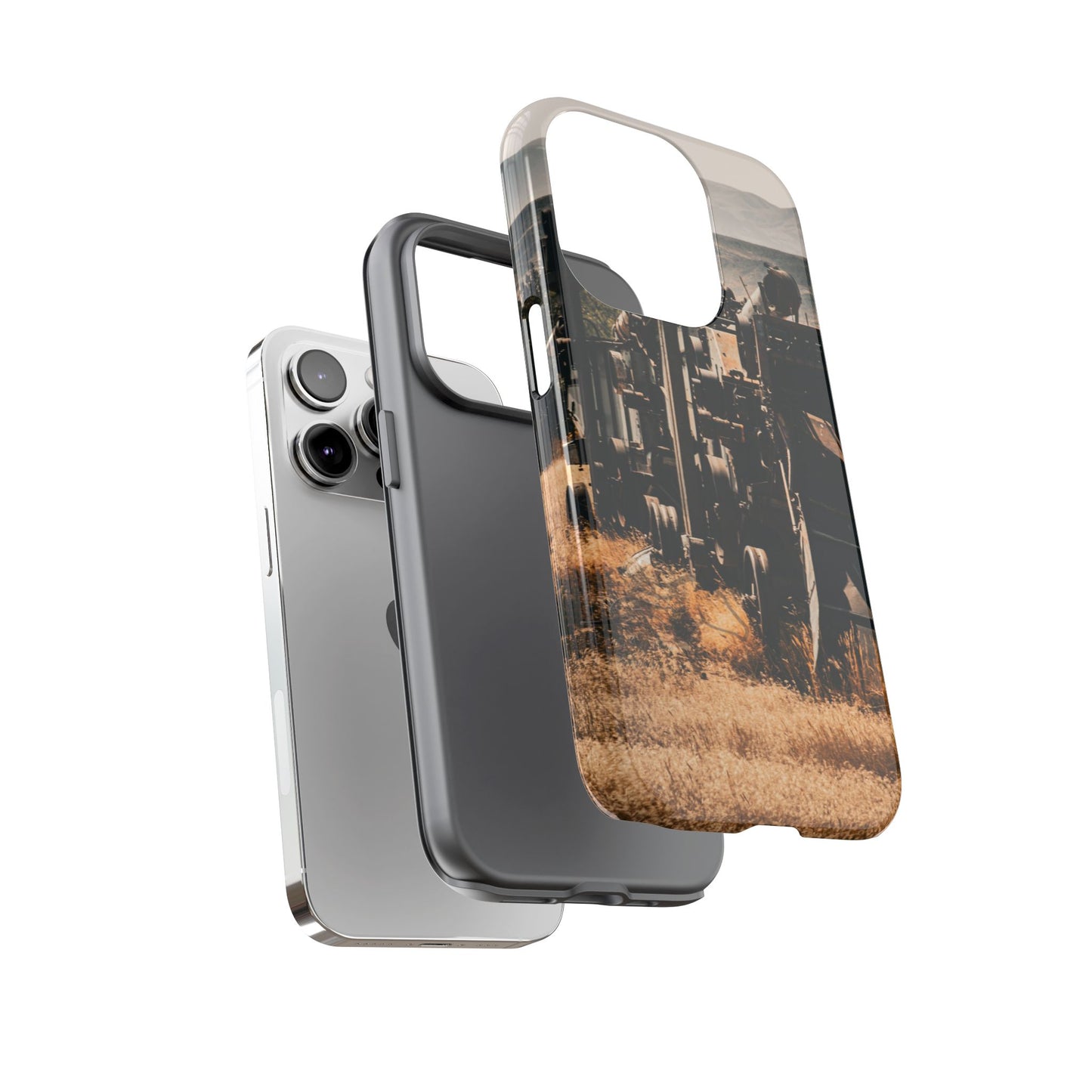 Rustic Farm Equipment Tough Case