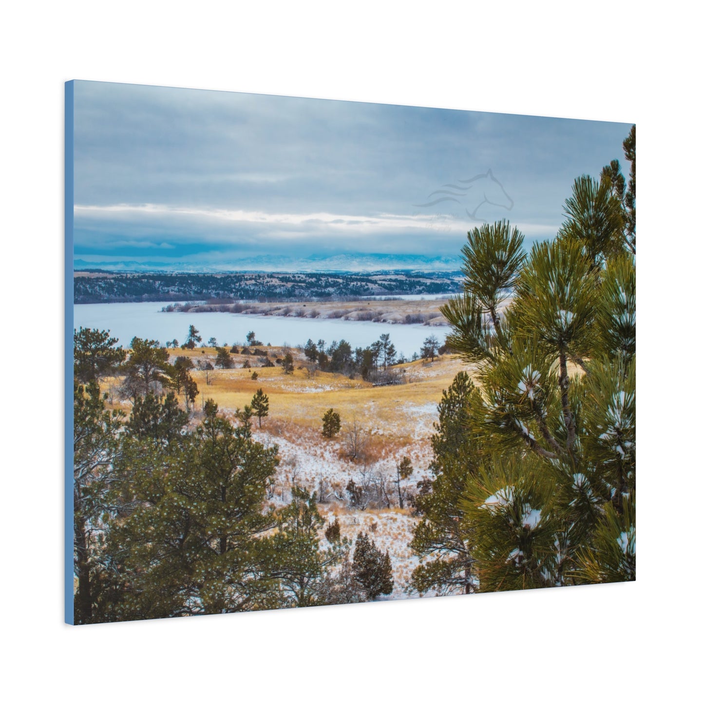 Guernsey View Wyoming Canvas