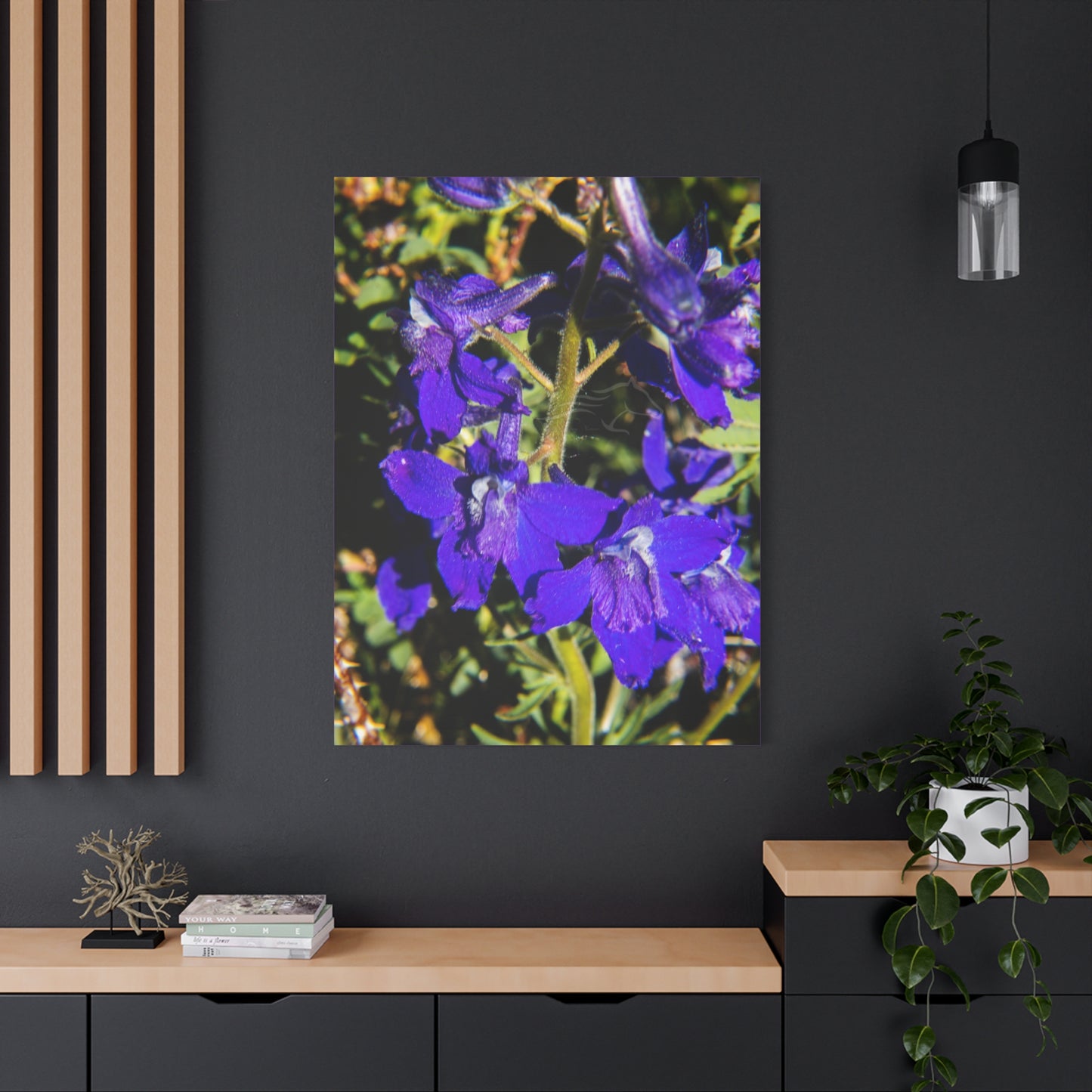 Royal Larkspar Canvas