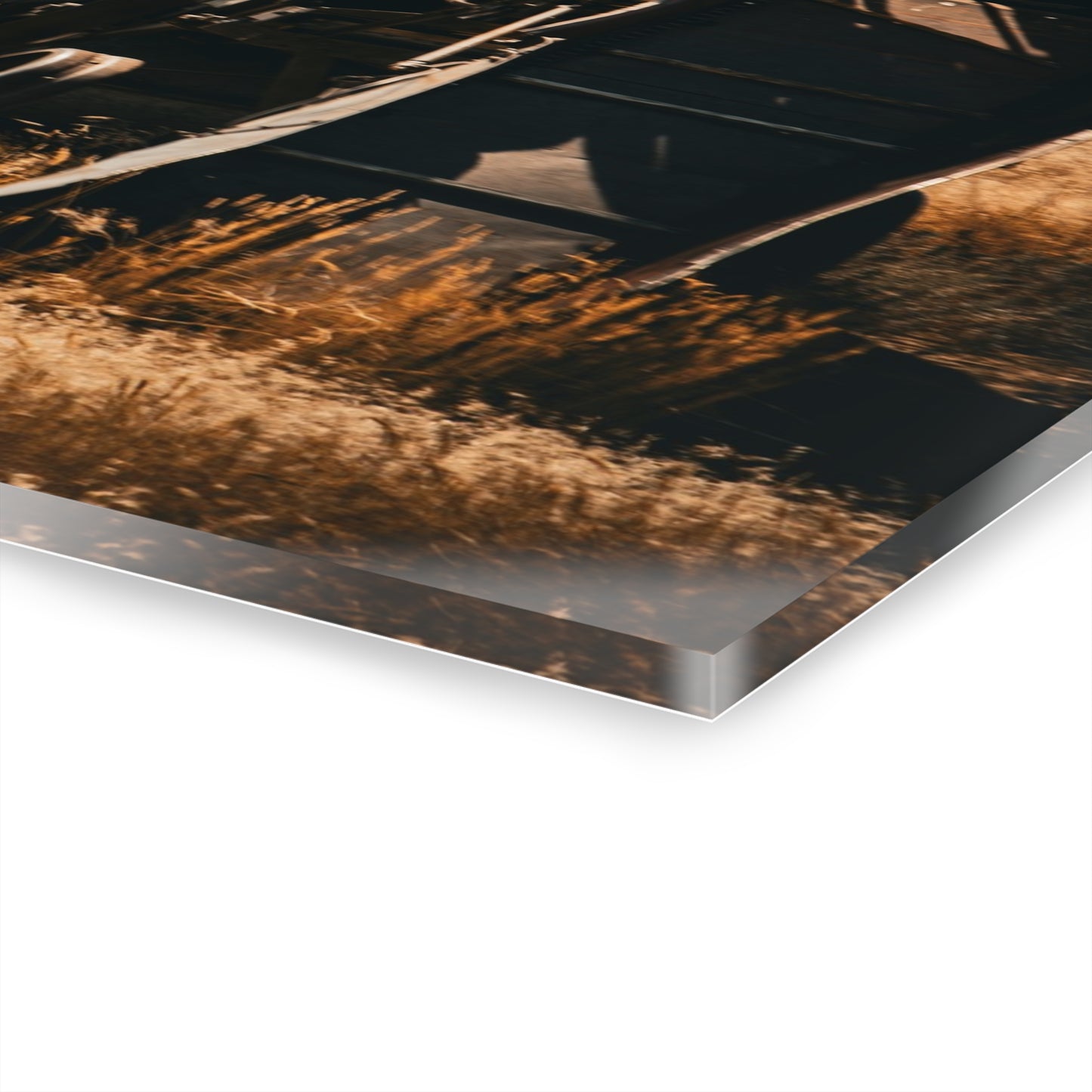 Rustic Farm Equipment Acrylic