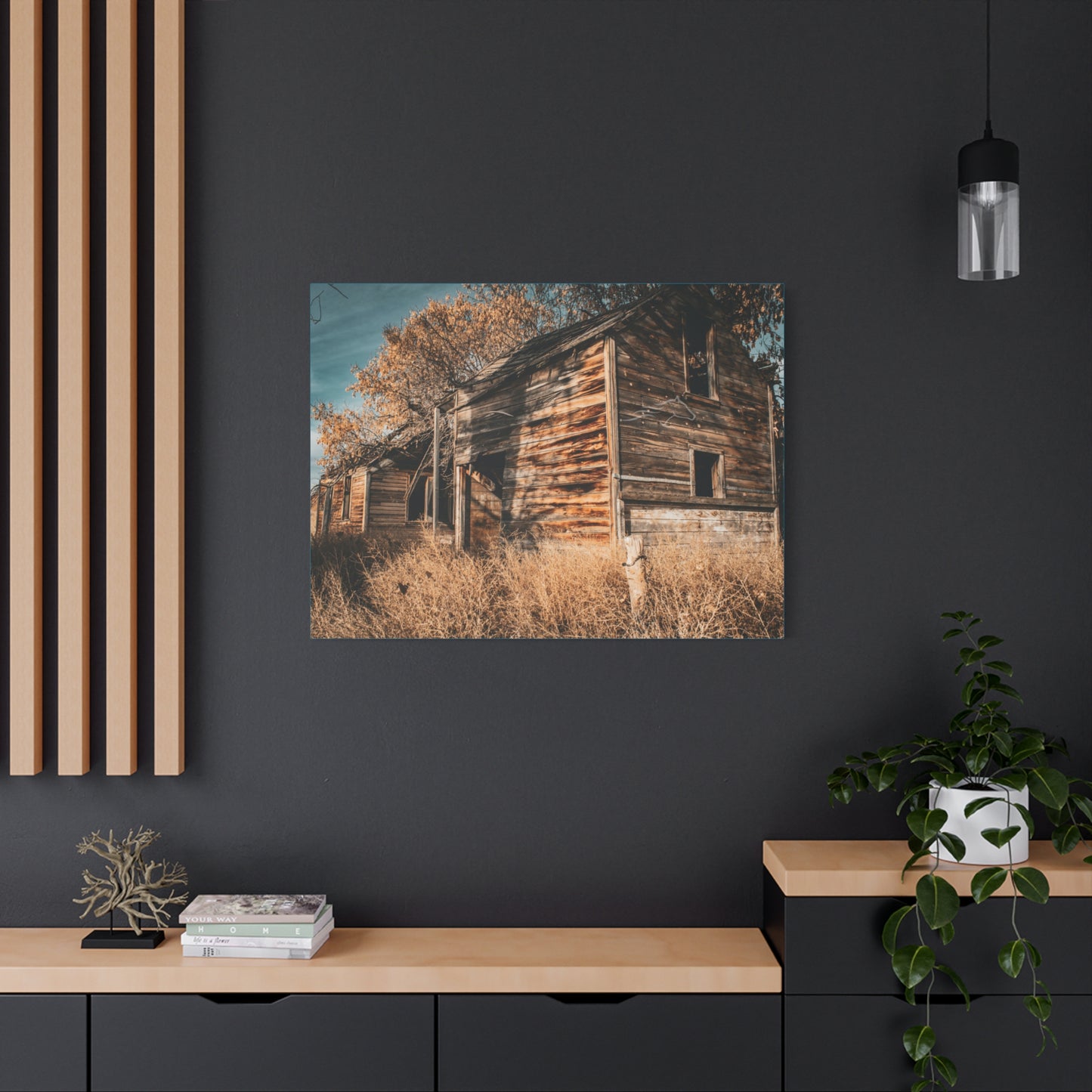 Vintage Cottage Canvas