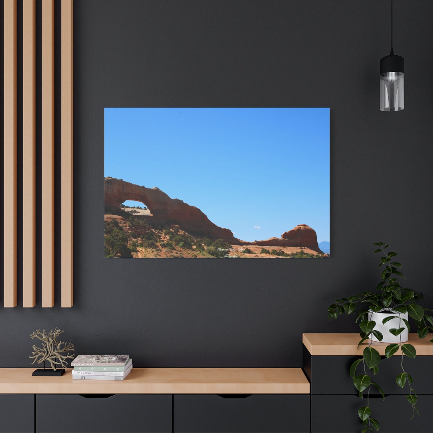 Hole in the Wall & Wilson Arch Utah Matte Canvas, Stretched, 1.25"