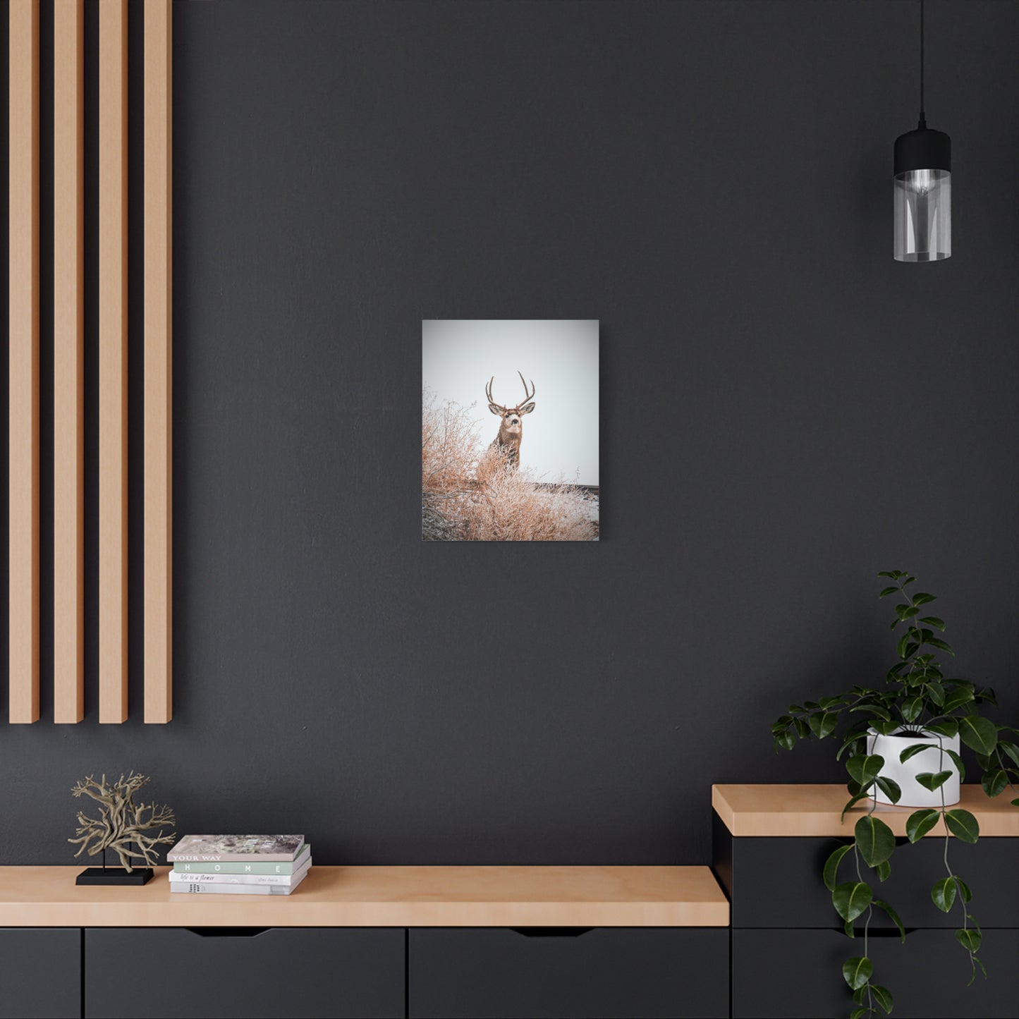 Rustic Deer Canvas