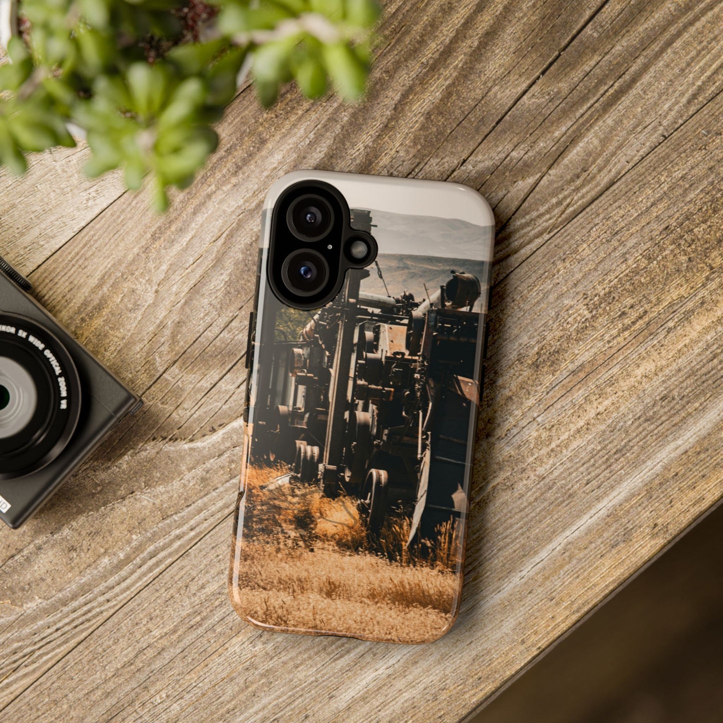 Rustic Farm Equipment Tough Case