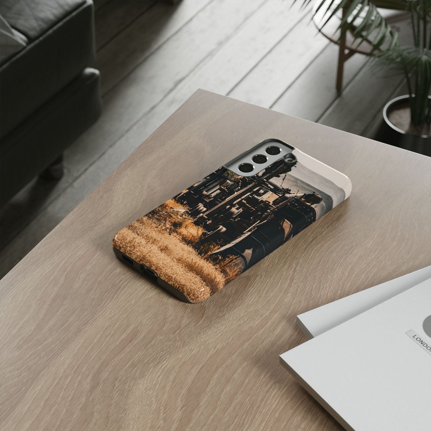 Rustic Farm Equipment Tough Case