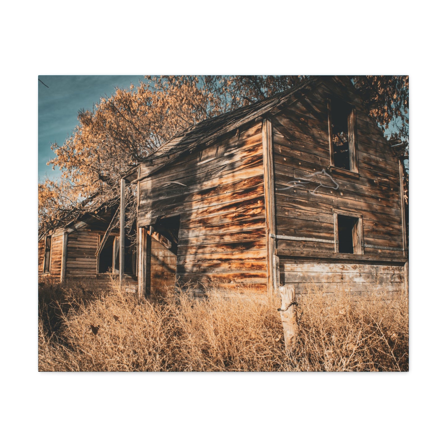 Vintage Cottage Canvas