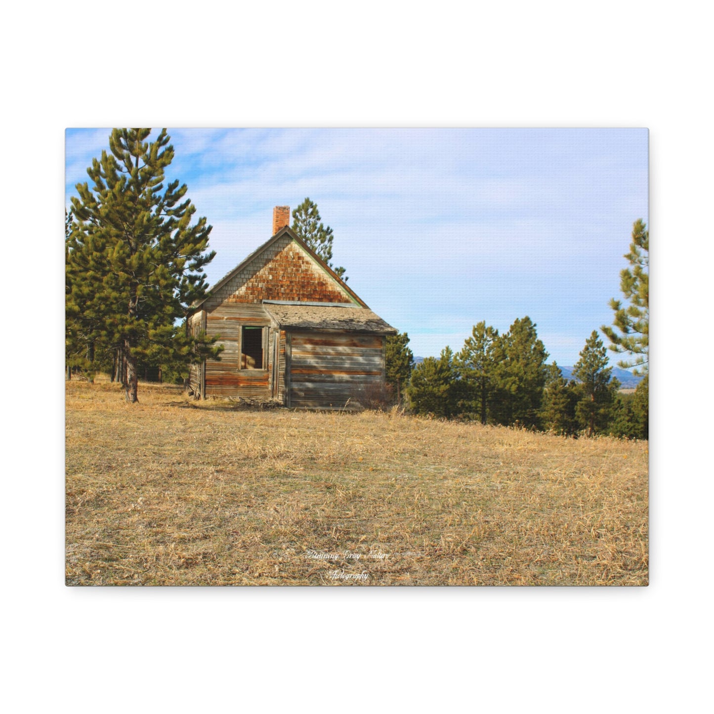 Old Ranch Building Matte Canvas, Stretched, 1.25"