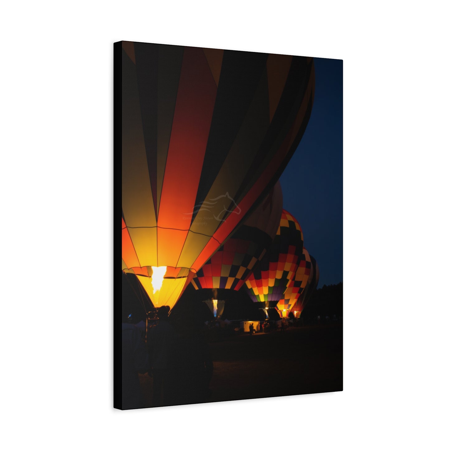 Vibrant Hot Air Balloon Canvas