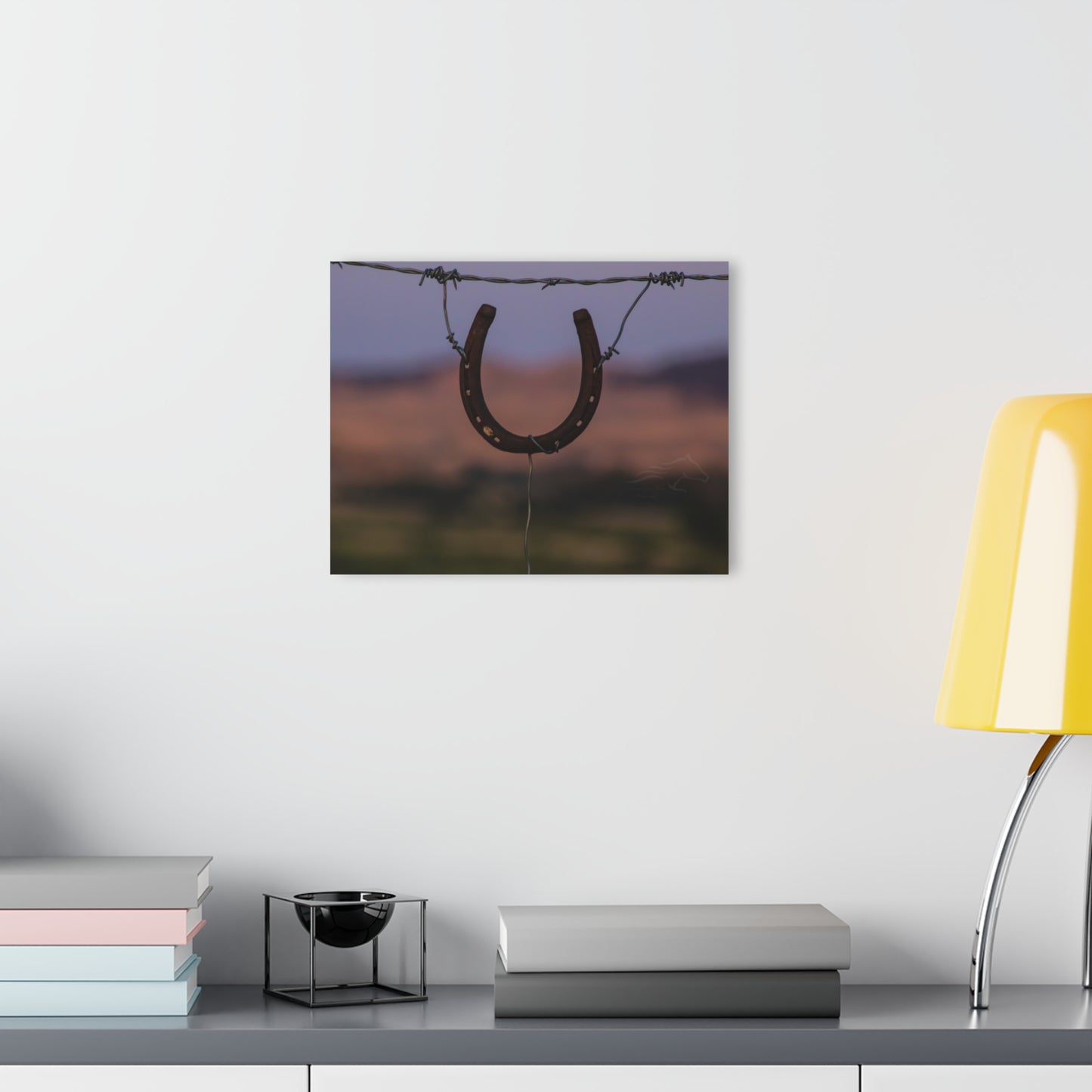 Rustic Horseshoe Acrylic