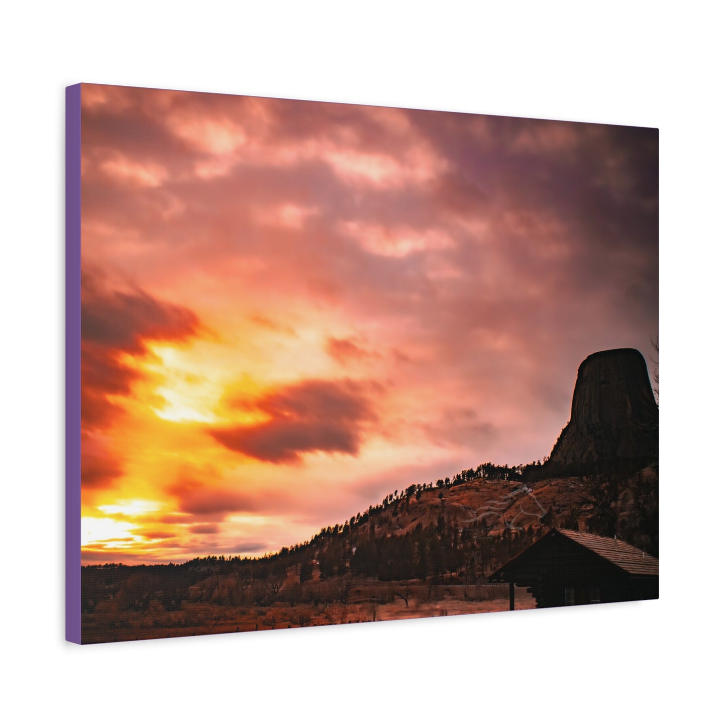 Devils Tower Canvas