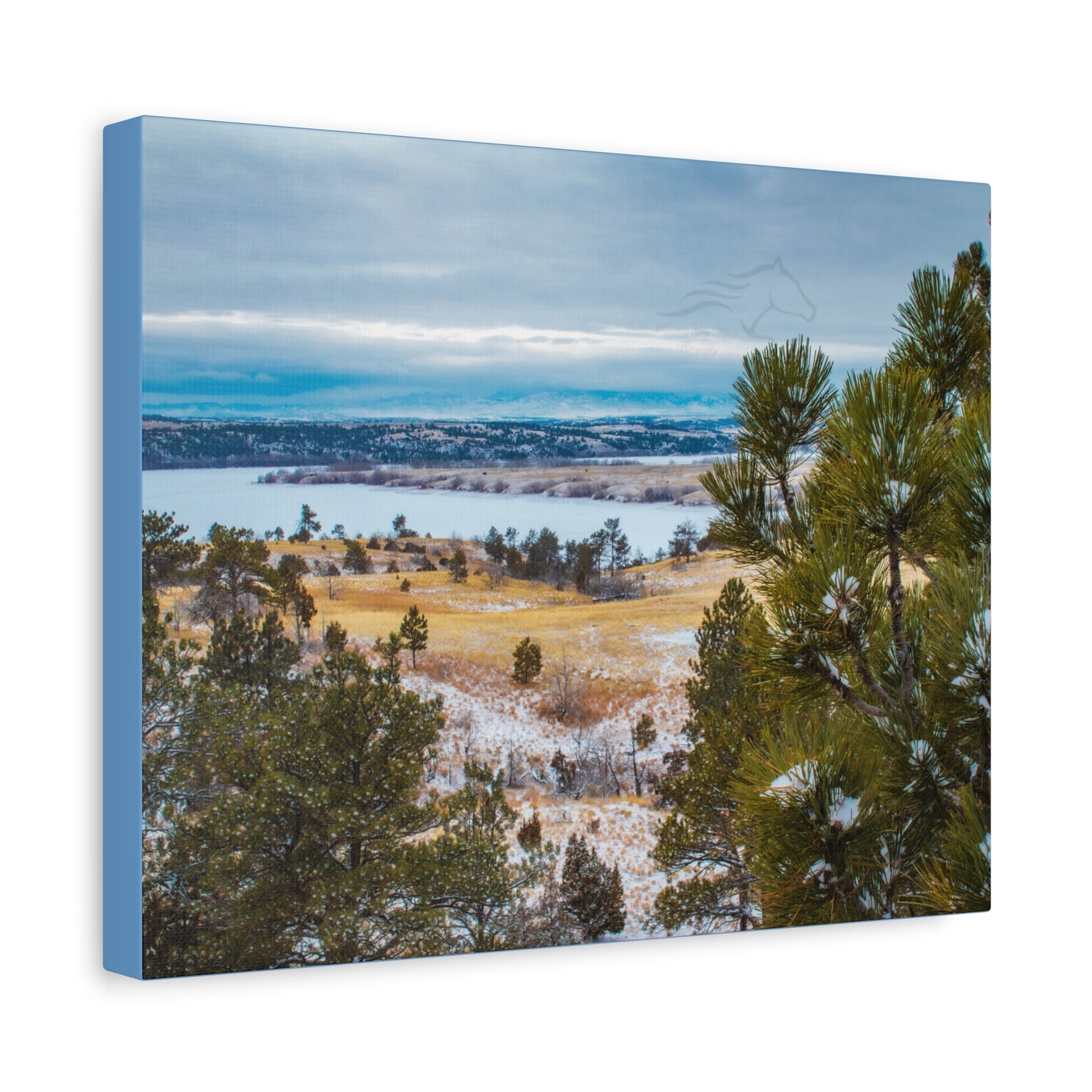 Guernsey View Wyoming Canvas