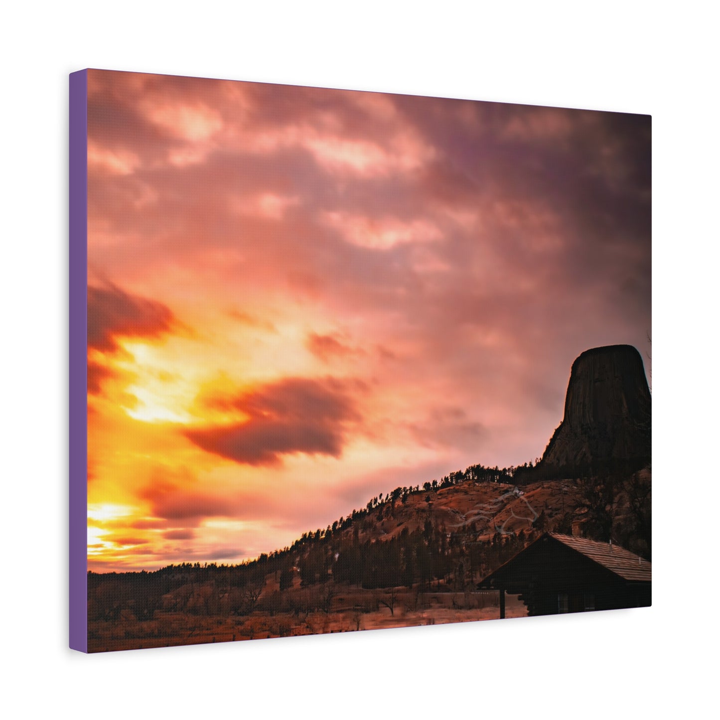 Devils Tower Canvas