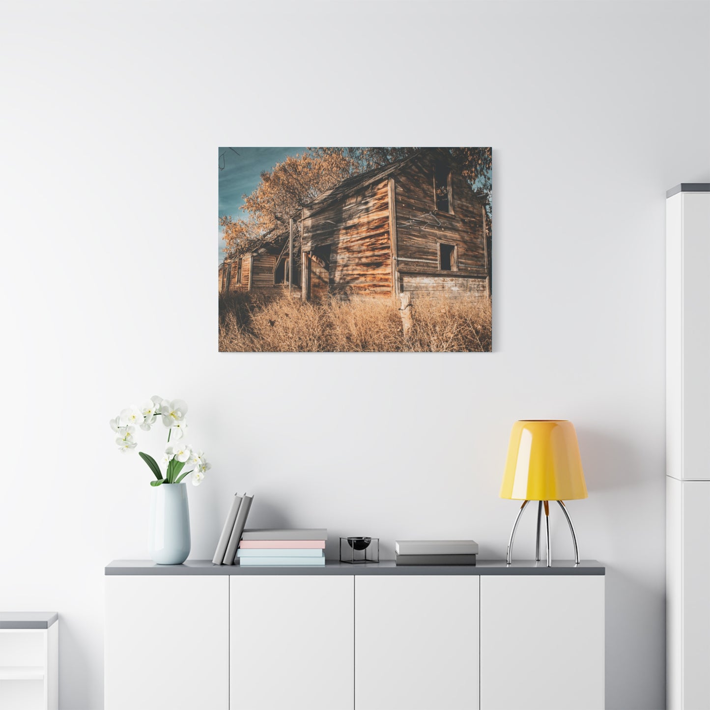 Vintage Cottage Canvas