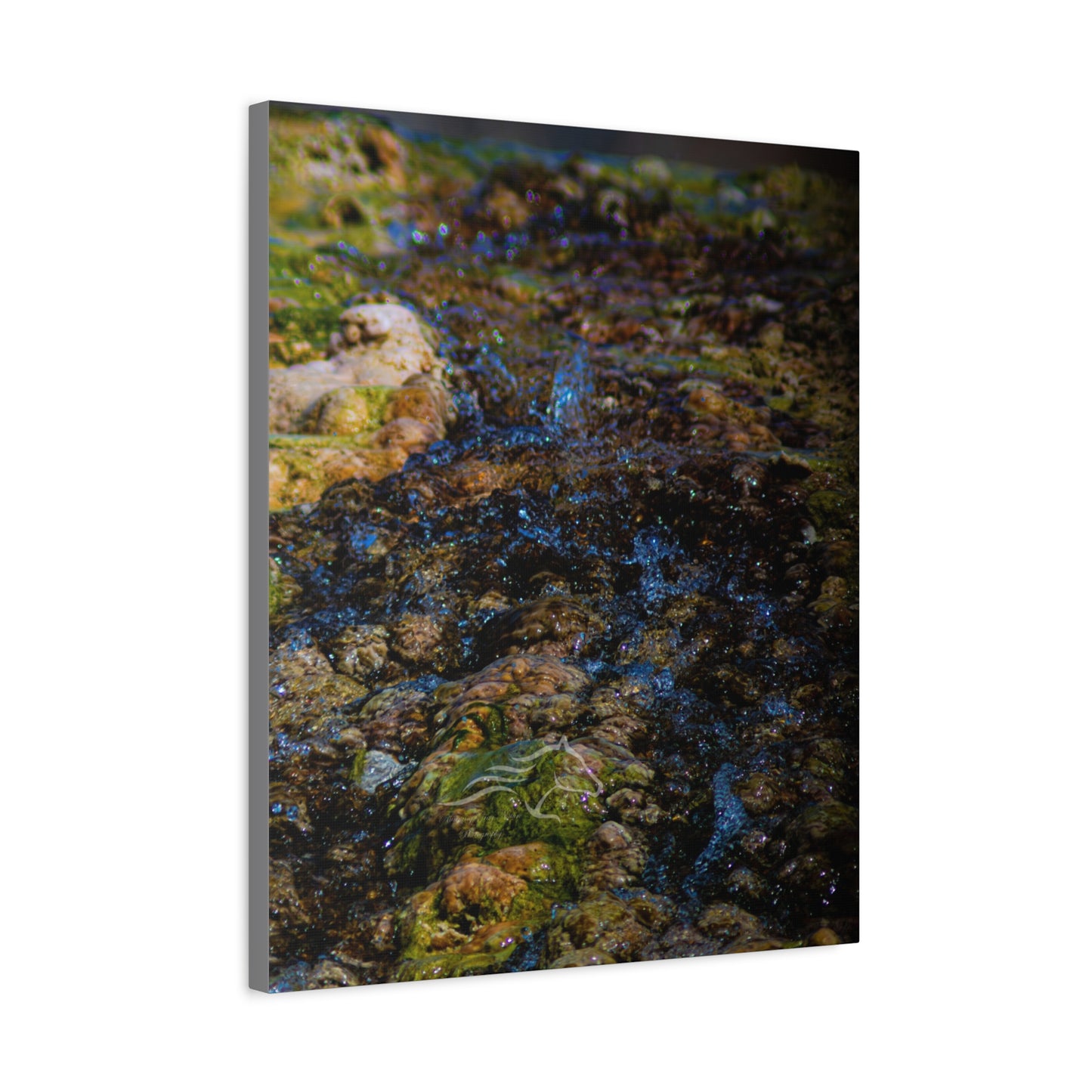 Hot Springs Waterfall Canvas
