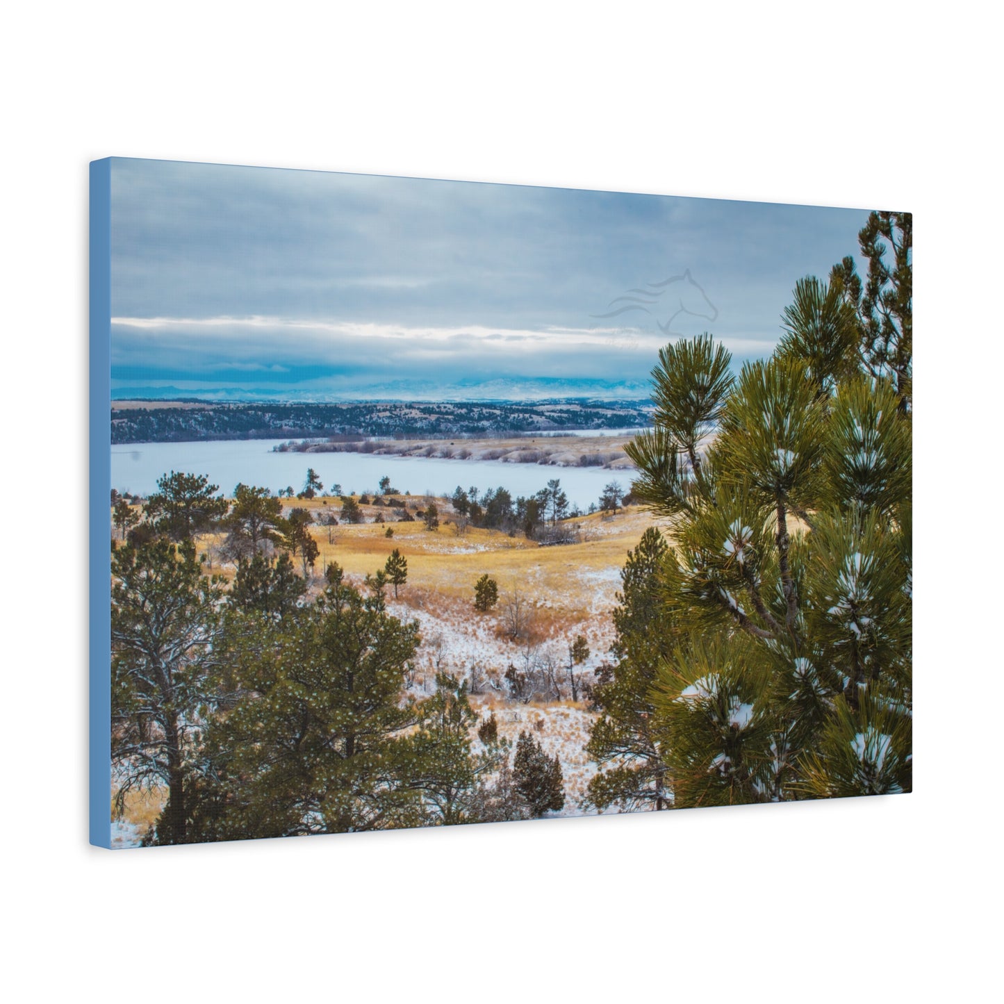 Guernsey View Wyoming Canvas