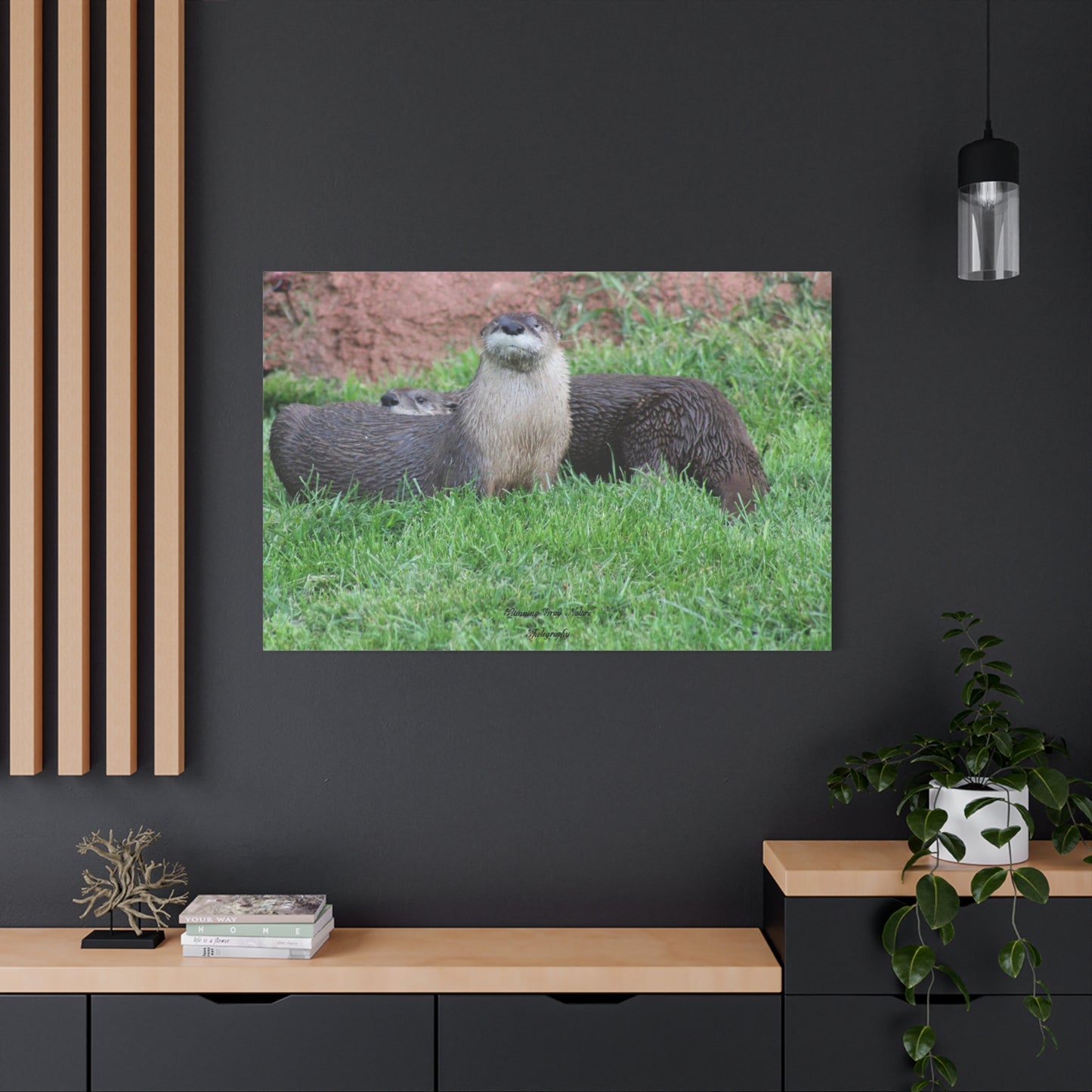 Otter Matte Canvas, Stretched, 1.25"