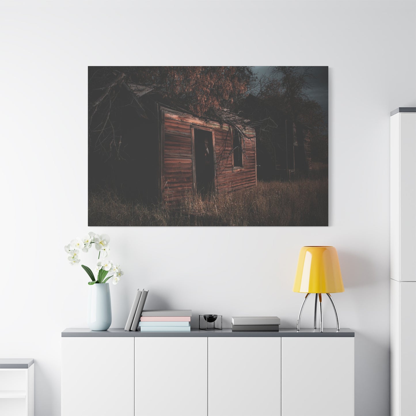 Haunting Rustic Canvas