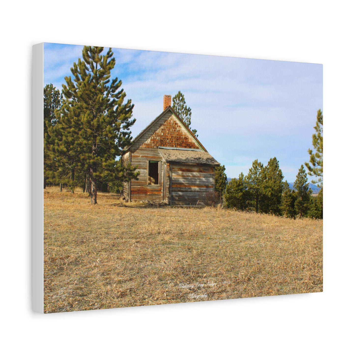 Old Ranch Building Matte Canvas, Stretched, 1.25"