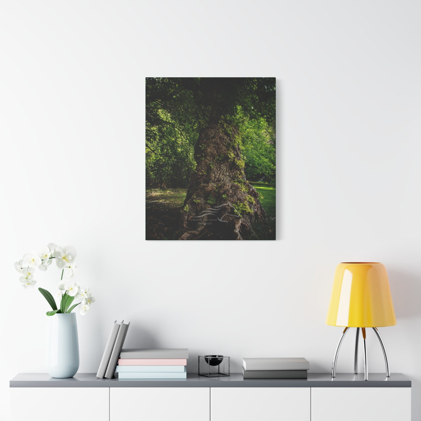 Natural Green Tree Canvas