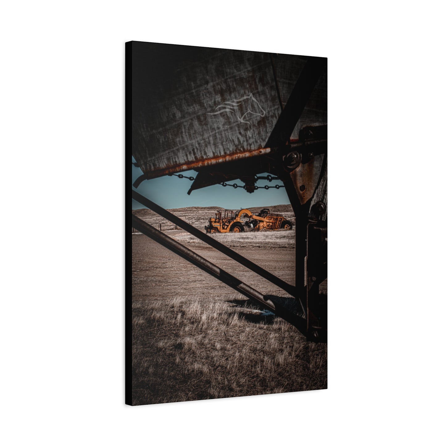Rustic Yellow John Deer Canvas
