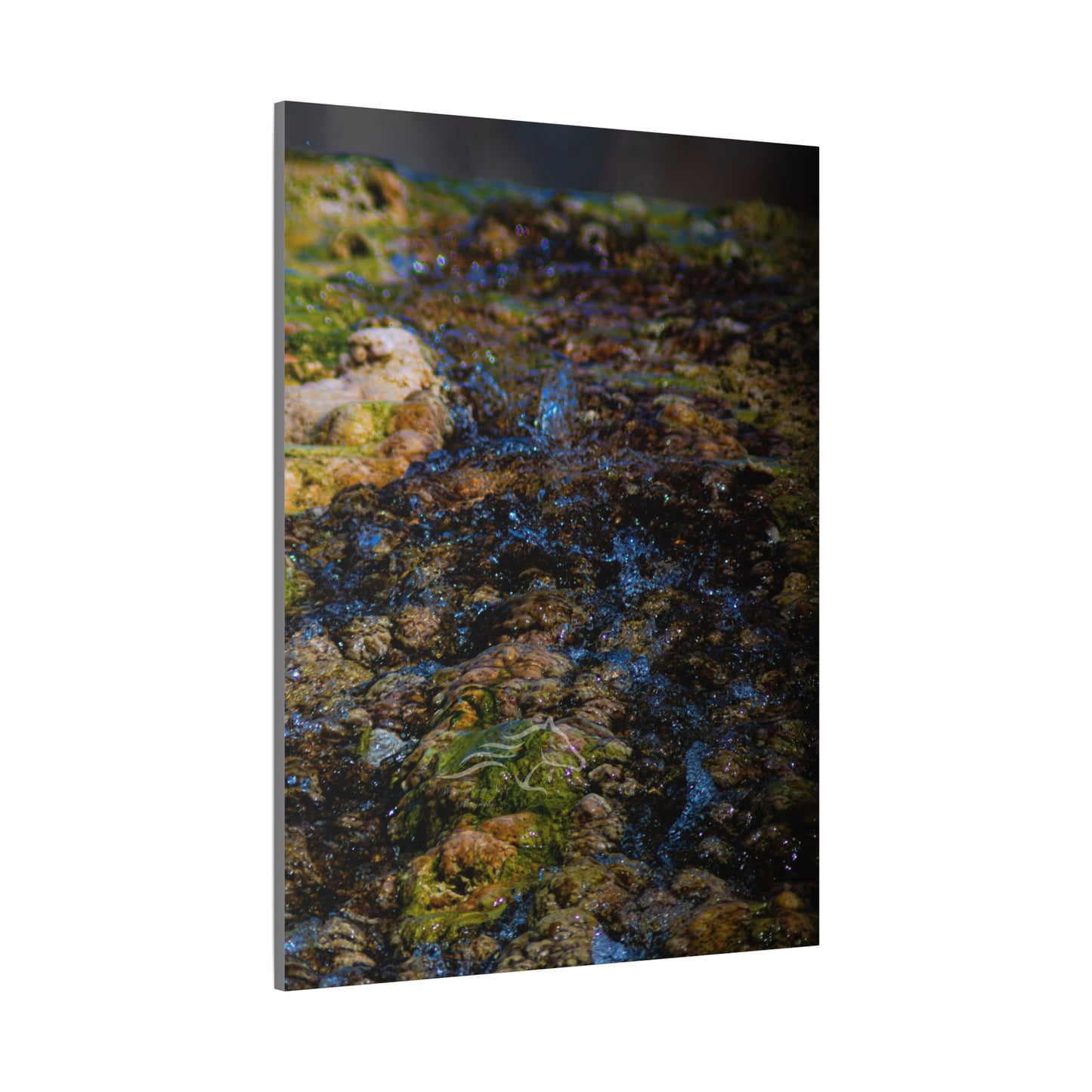 Hot Springs Waterfall Canvas