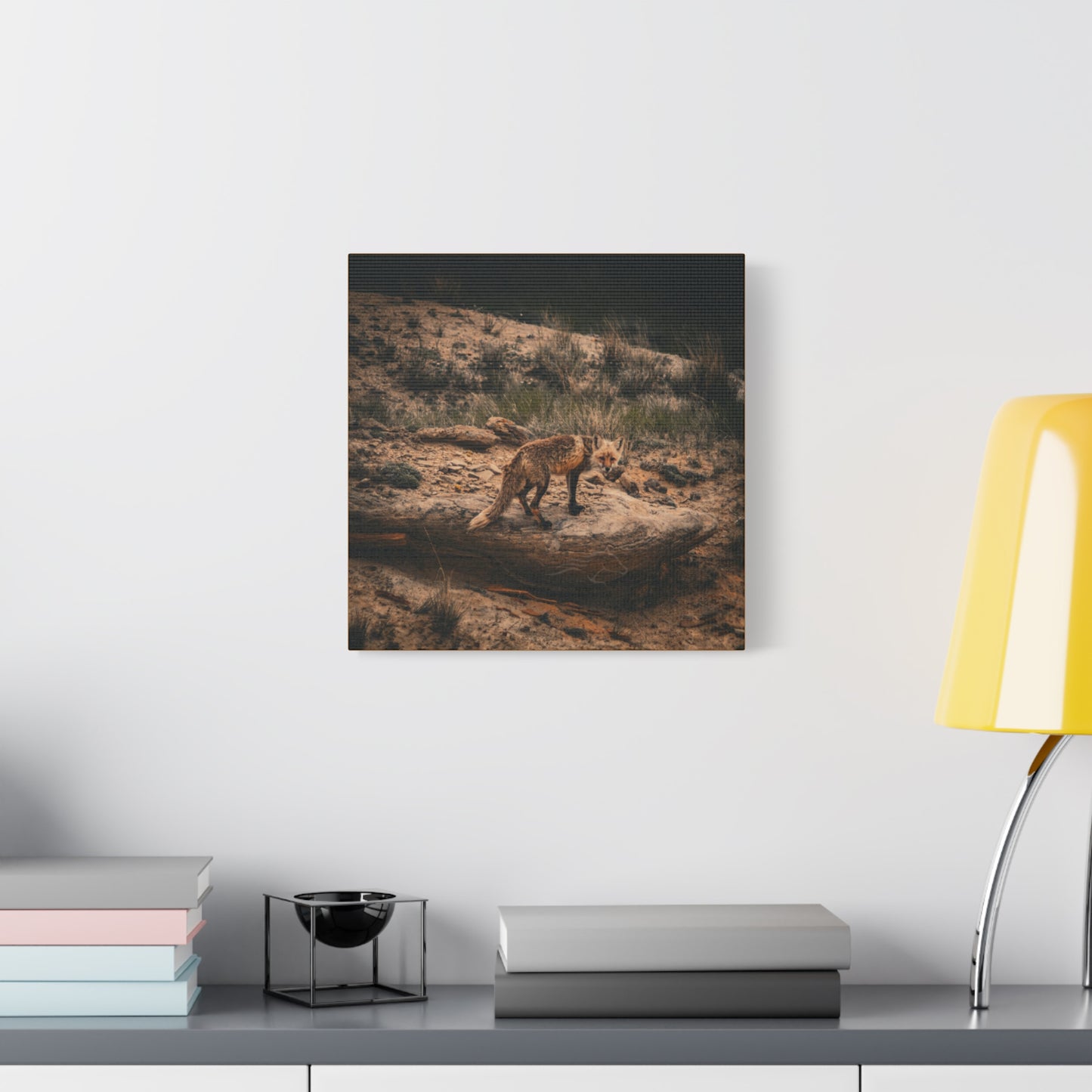 Rustic Fox Canvas