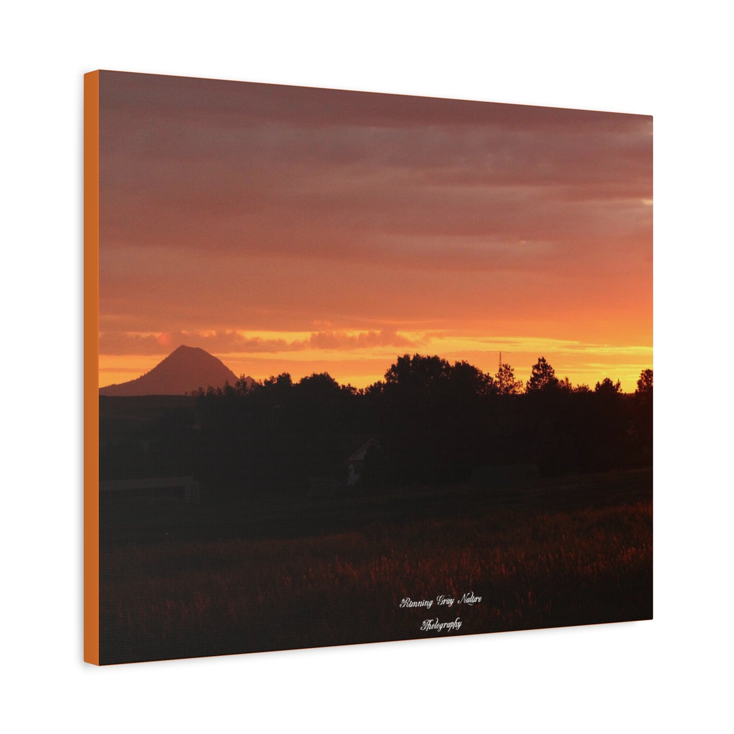 Bear Butte, SD Matte Canvas, Stretched, 1.25"