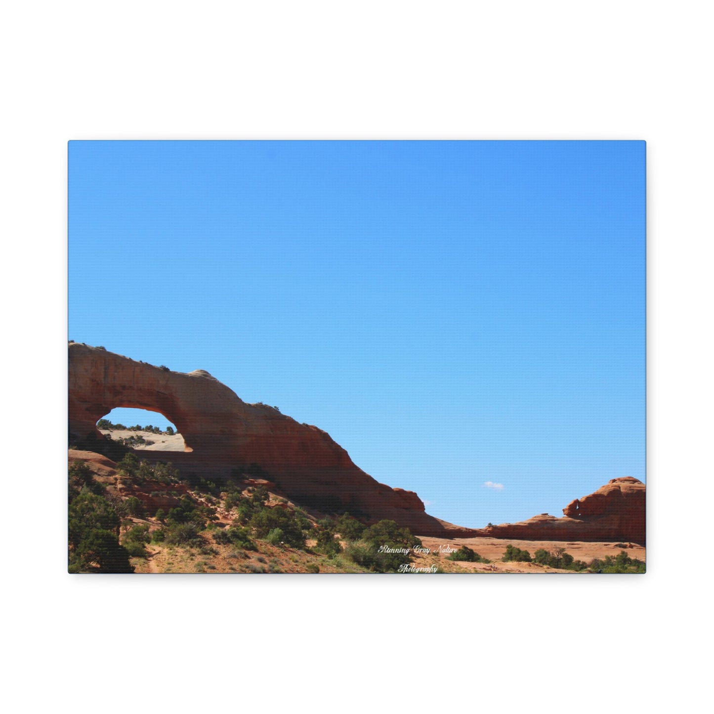 Hole in the Wall & Wilson Arch Utah Matte Canvas, Stretched, 1.25"