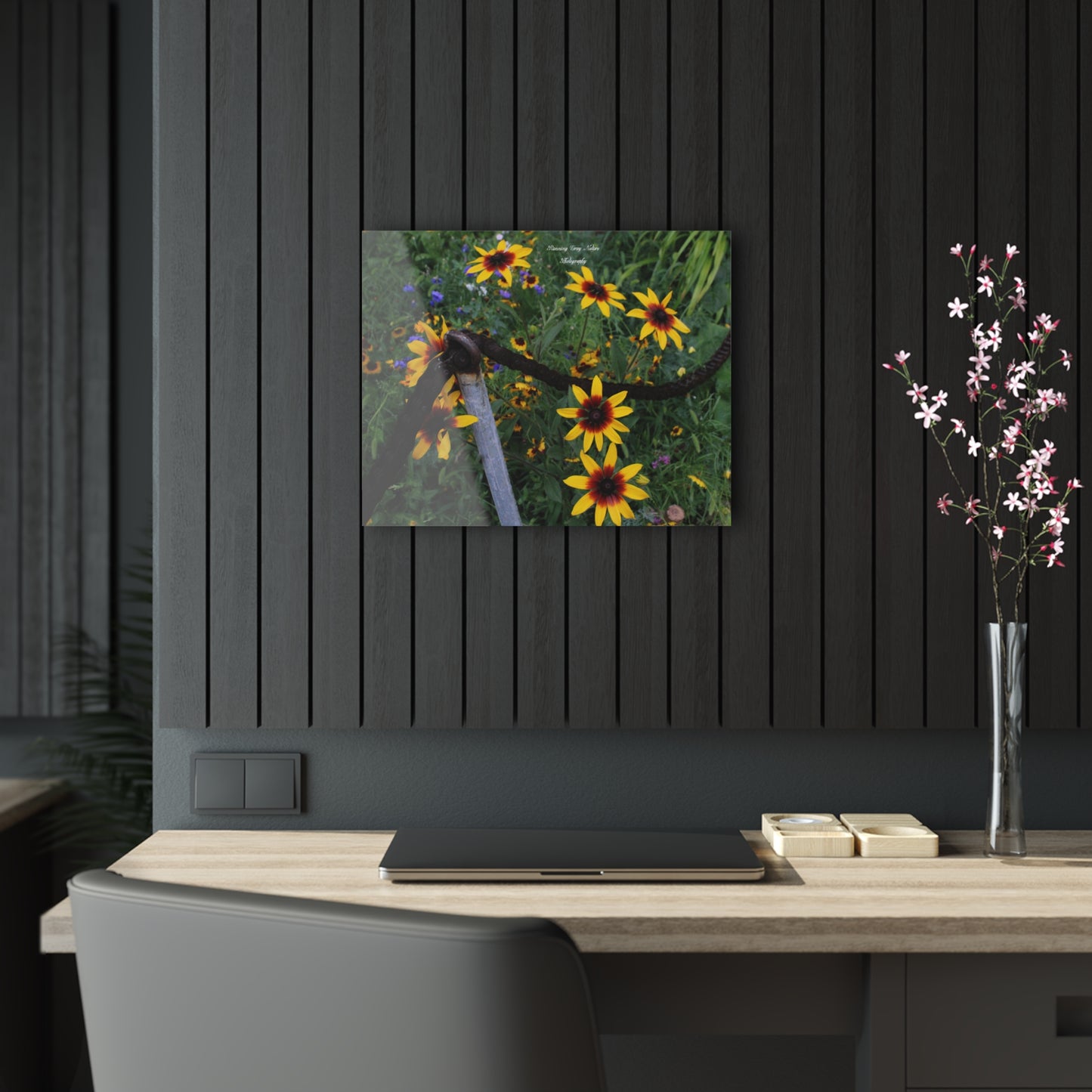 Red and Yellow Sunflowers Acrylic Prints