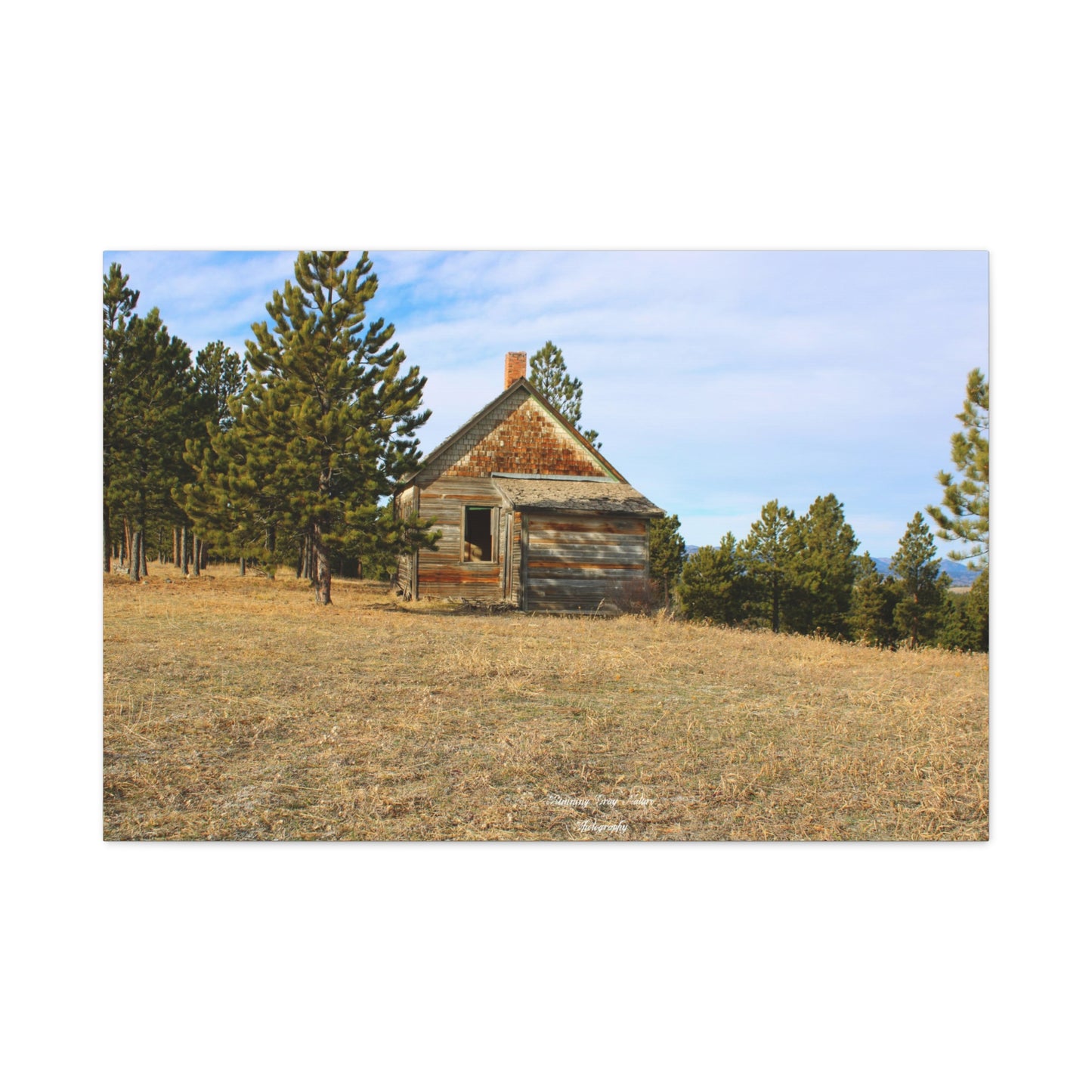 Old Ranch Building Matte Canvas, Stretched, 1.25"