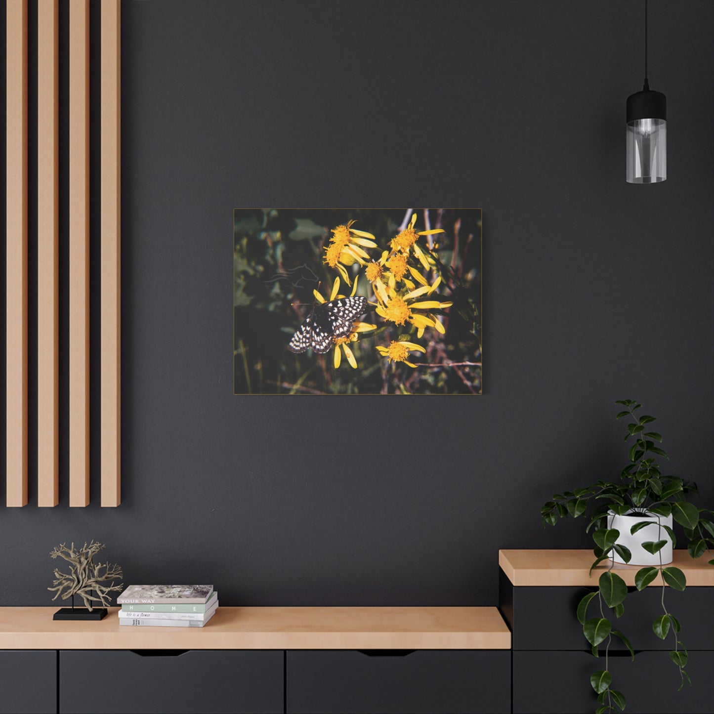Butterfly Bloom Canvas