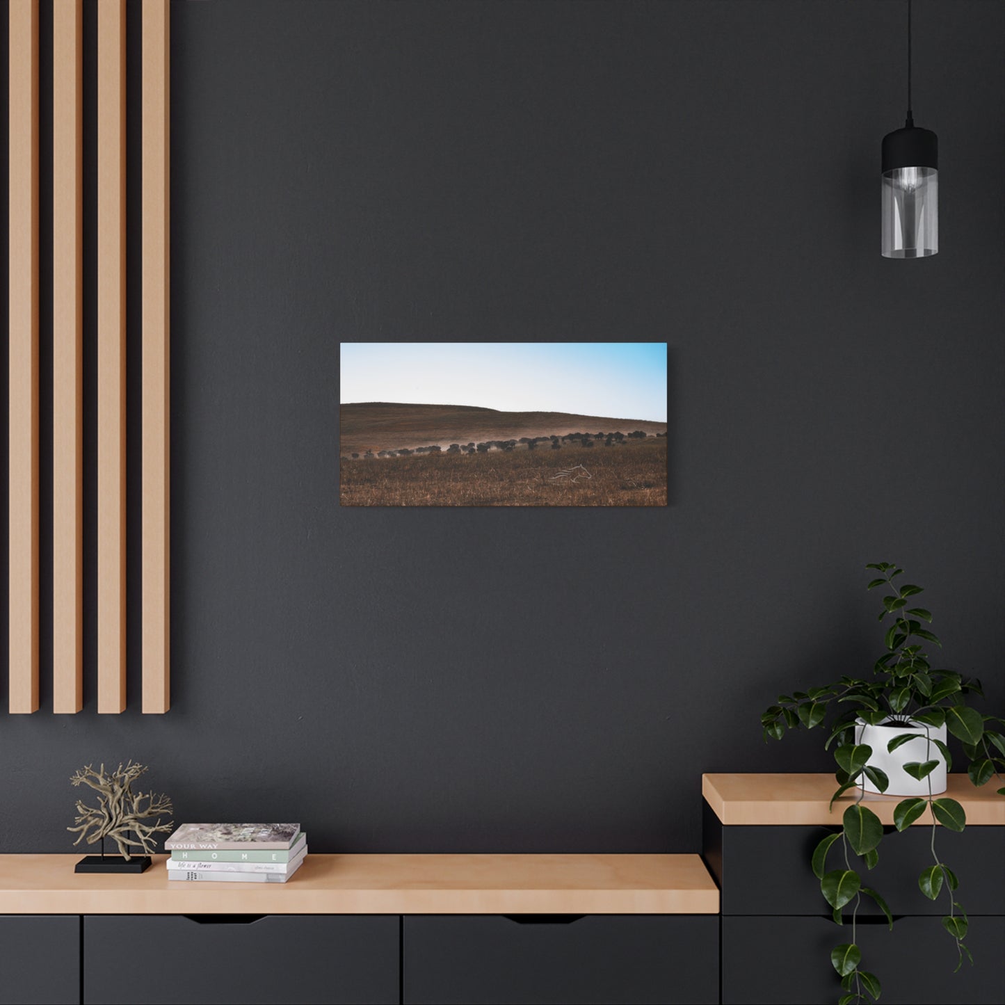 Buffalo Herd Canvas