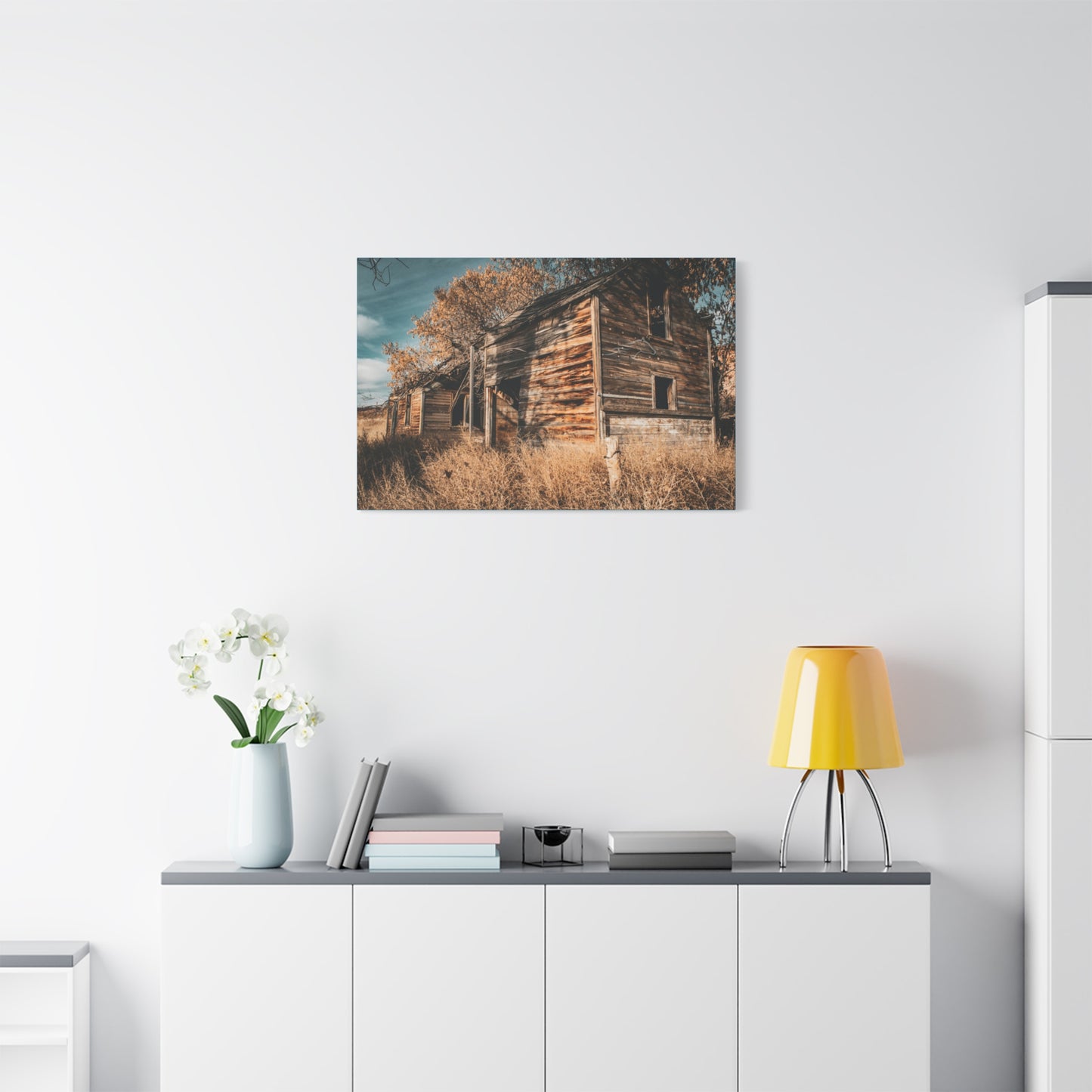 Vintage Cottage Canvas