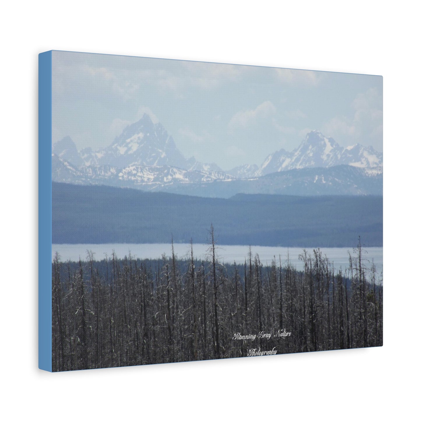 Teton Range Matte Canvas, Stretched, 1.25"