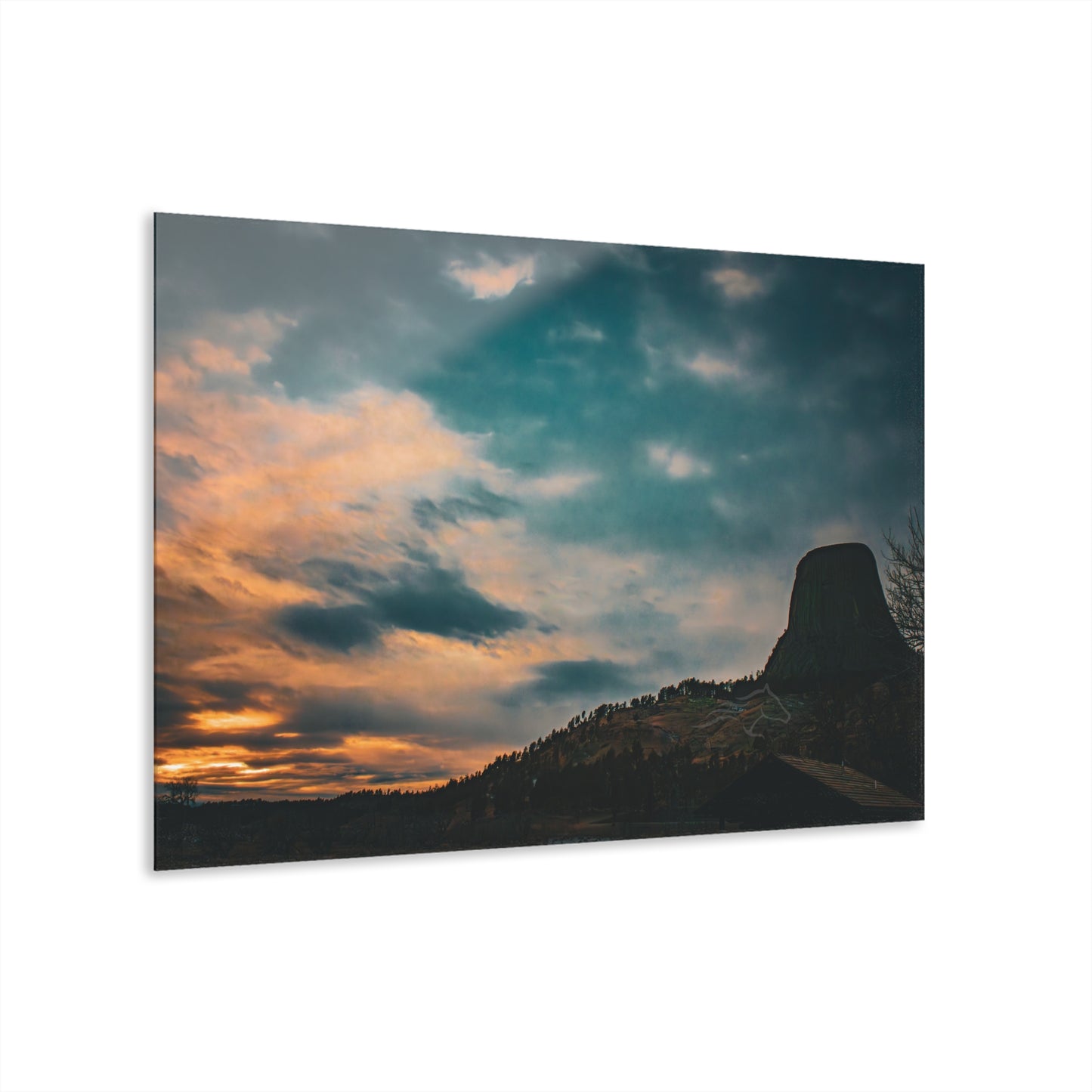 Scenic Landscape Devils Tower Acrylic