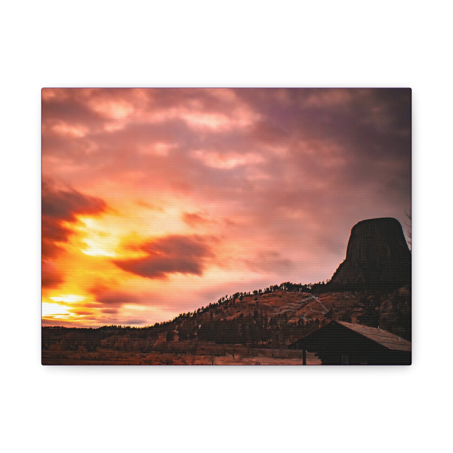 Devils Tower Canvas