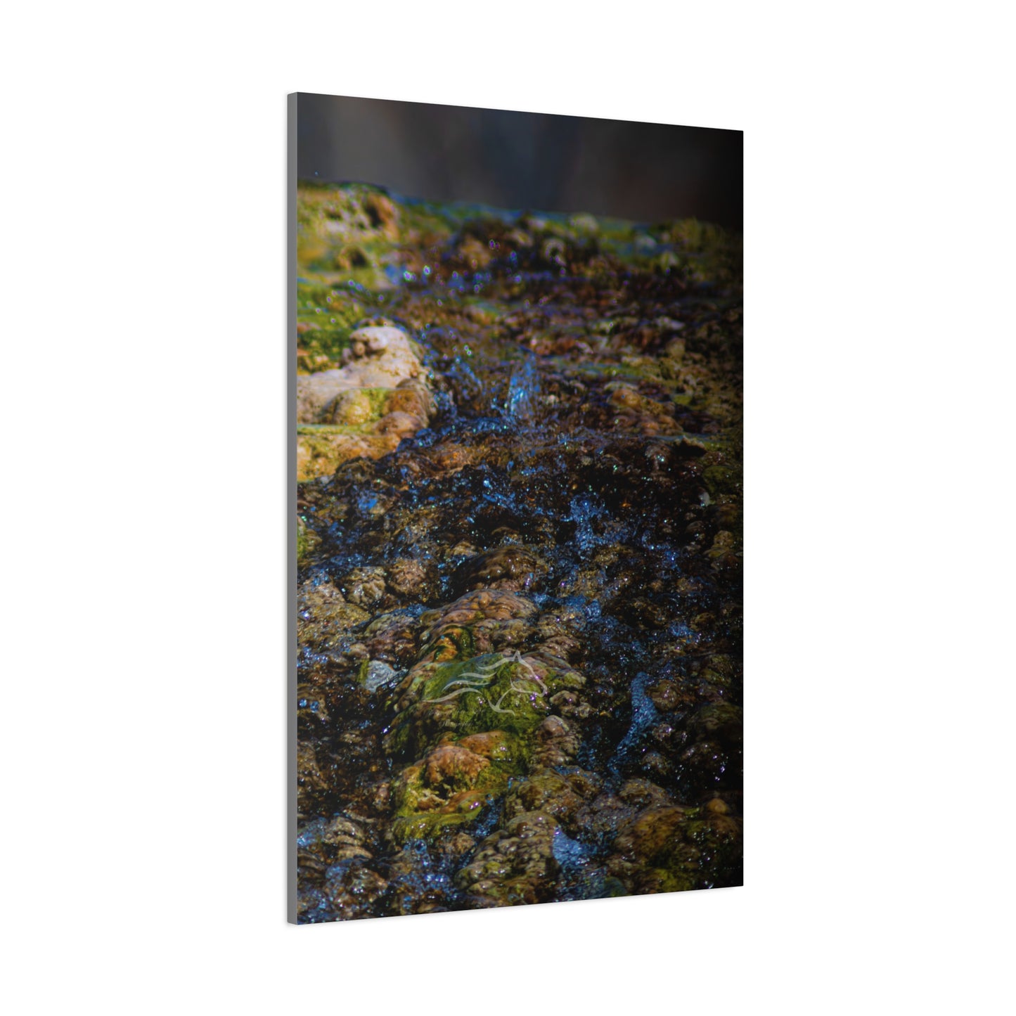 Hot Springs Waterfall Canvas