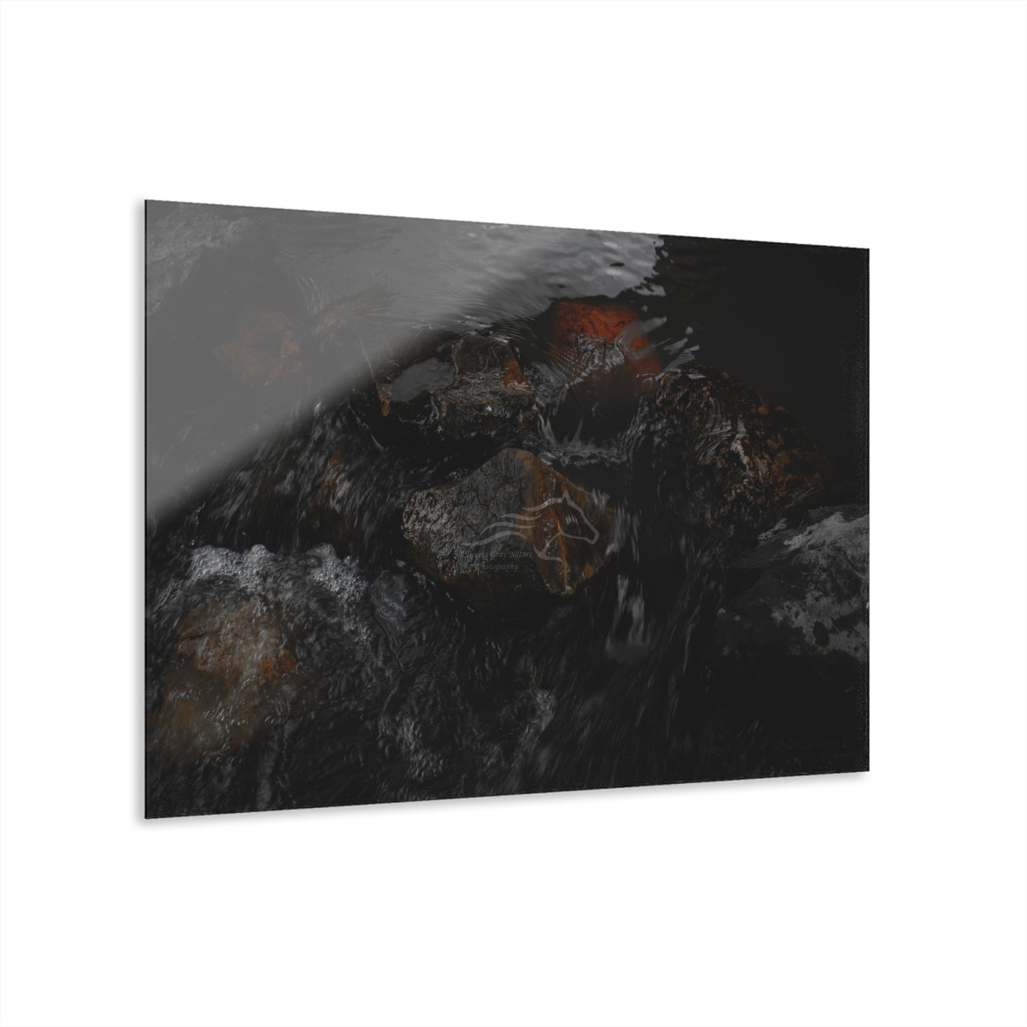 Dark Water Rocks Acrylic