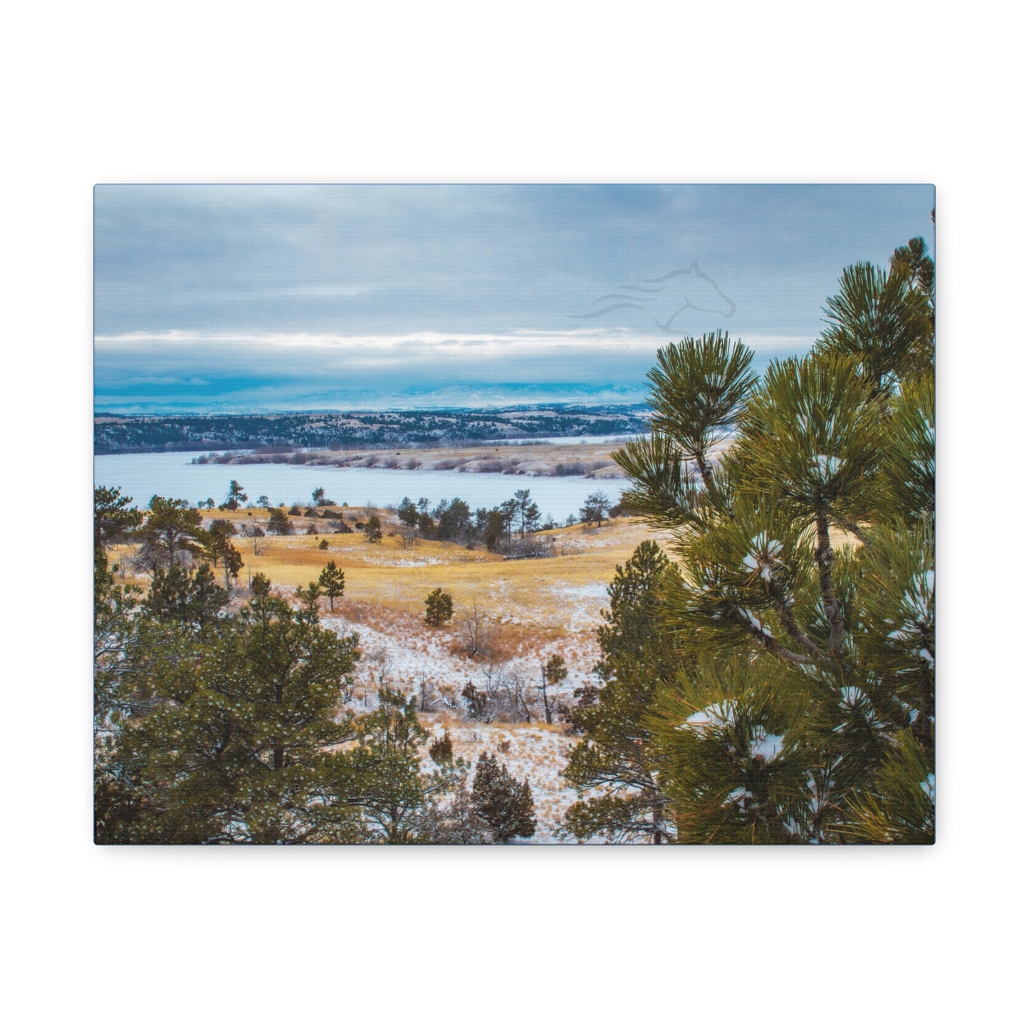 Guernsey View Wyoming Canvas