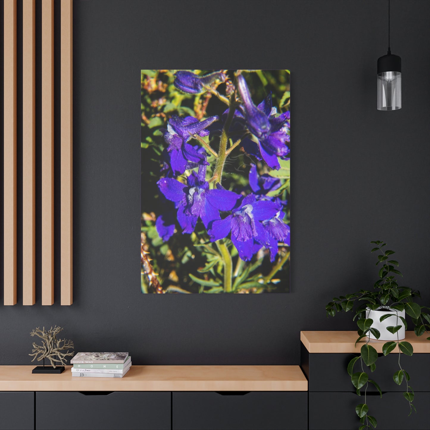 Royal Larkspar Canvas
