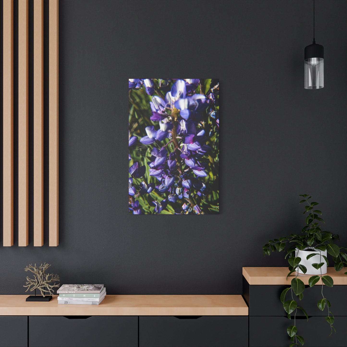 Arctic Lupine Canvas