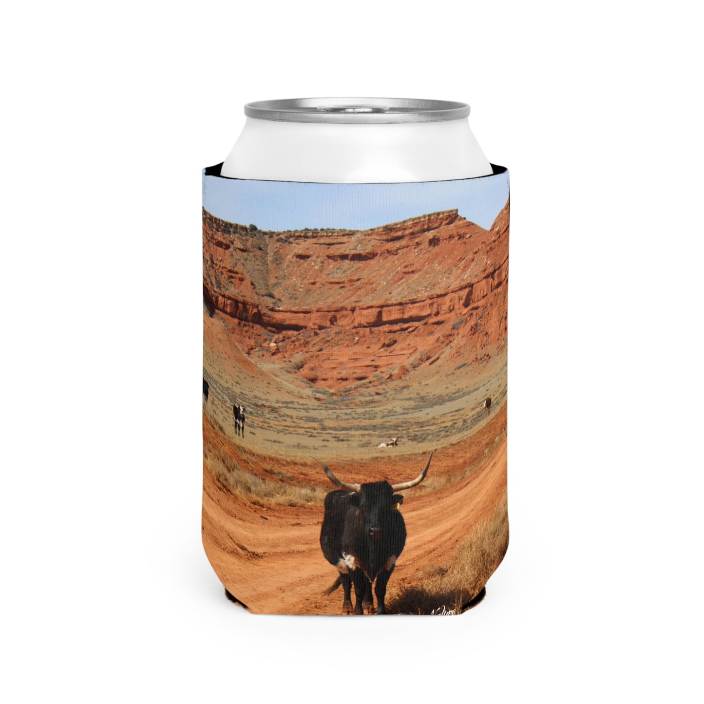 Long Horn Can Koozie Sleeve