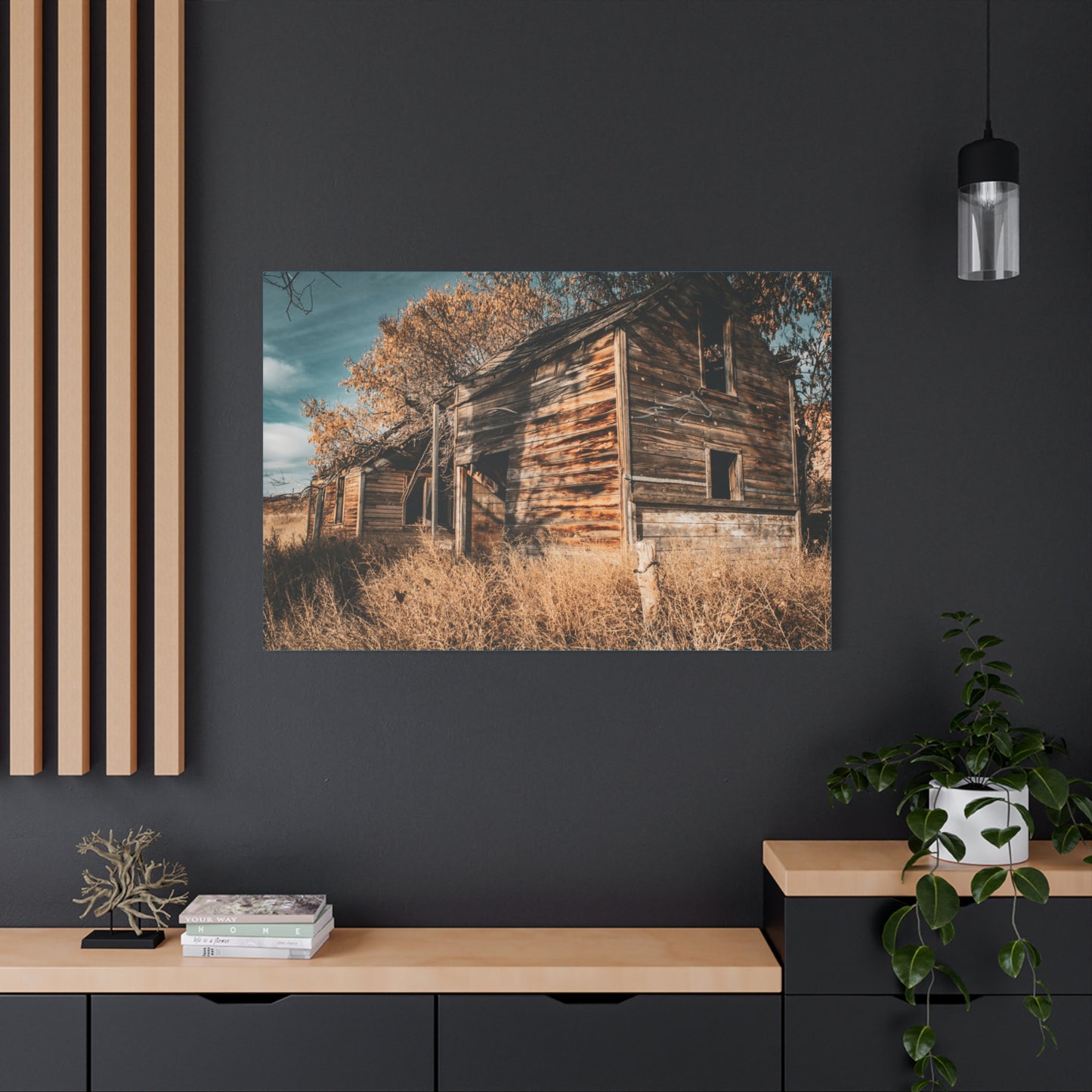 Vintage Cottage Canvas