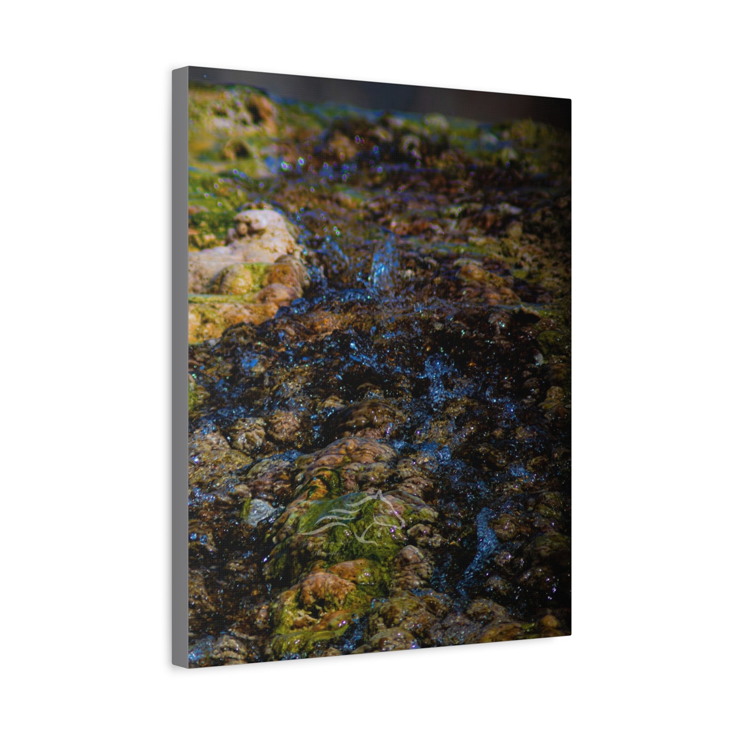 Hot Springs Waterfall Canvas
