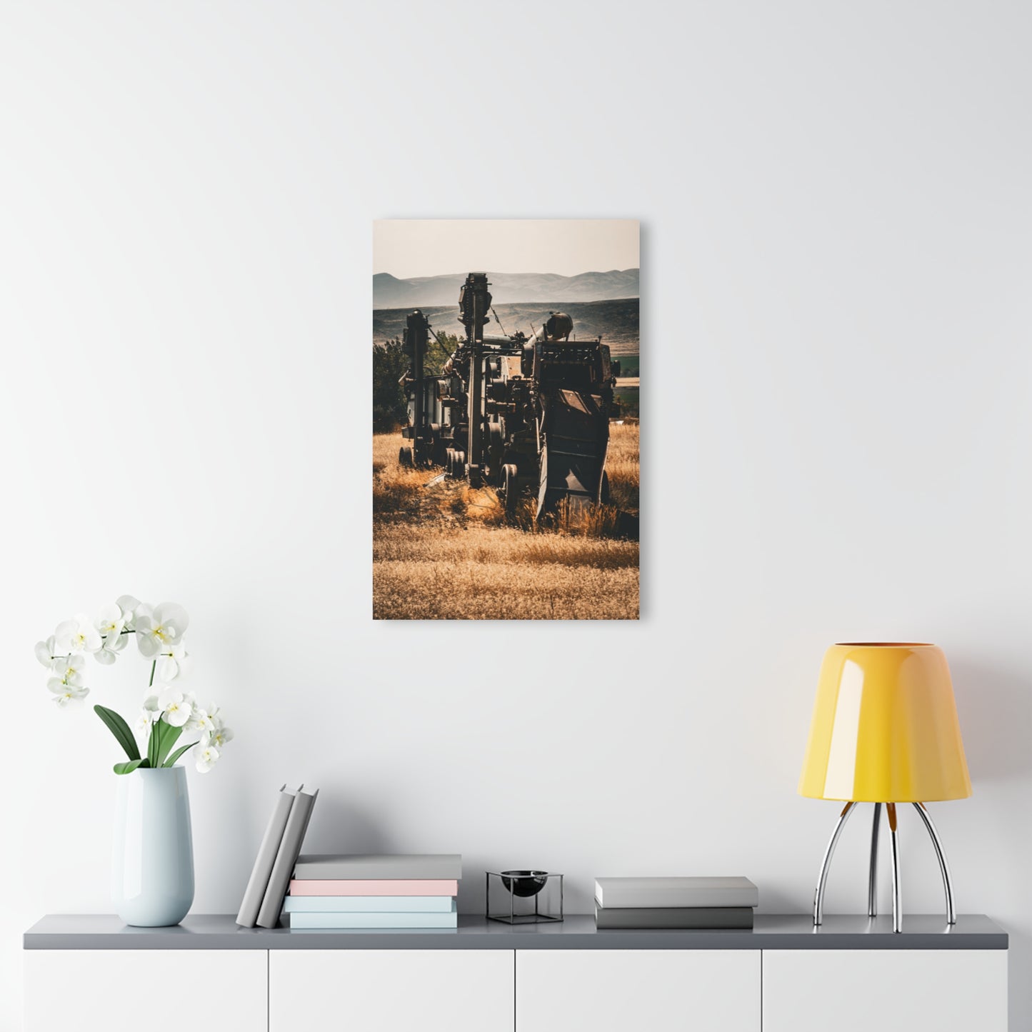 Rustic Farm Equipment Acrylic