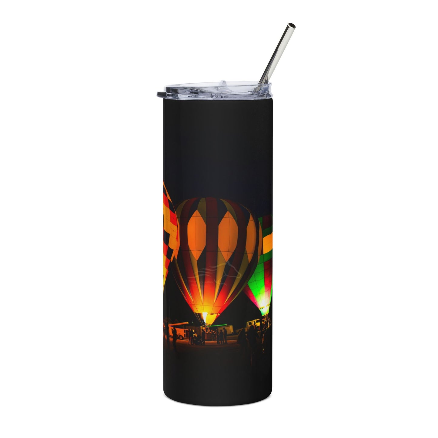 Four Colorful Hot Air Balloons Tumbler